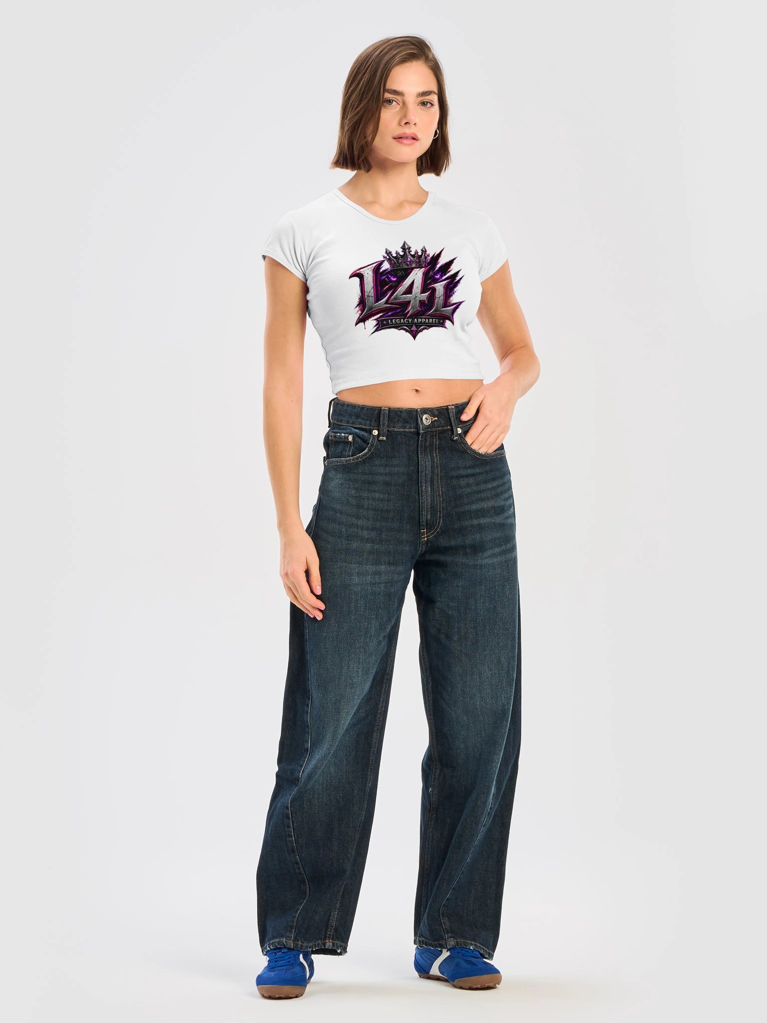 L4L Crowned Legacy Ribbed Baby Tee product image (5)