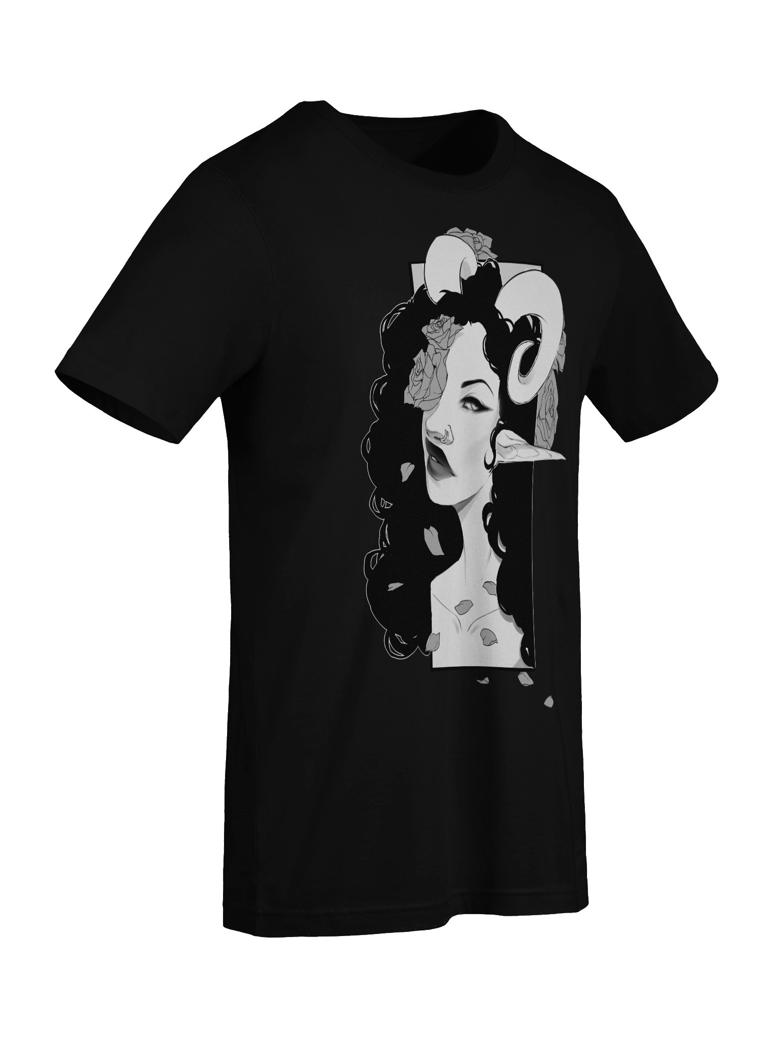 Left Eye Roses B&W product image (9)