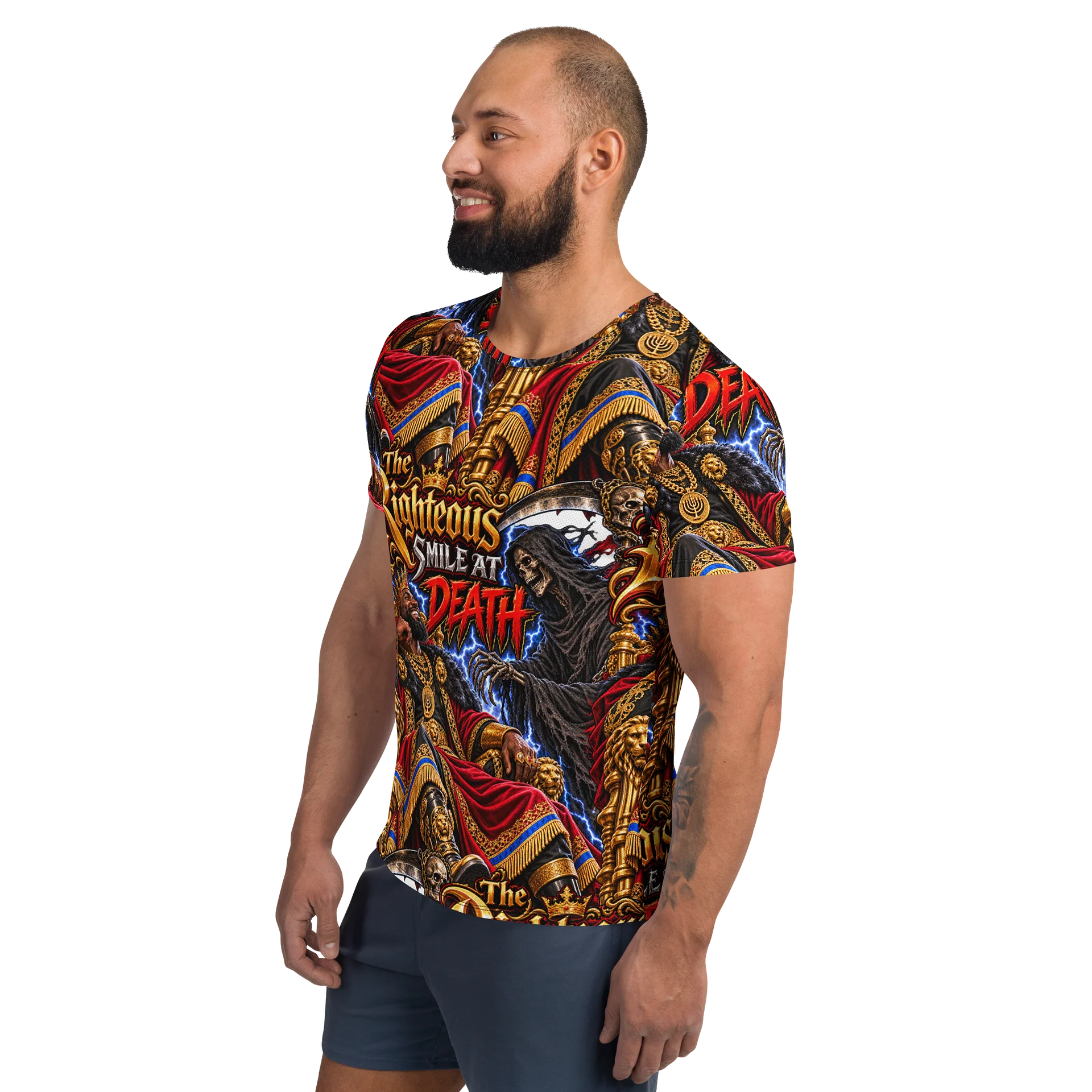 The Righteous Smile at Death Tee product image (3)