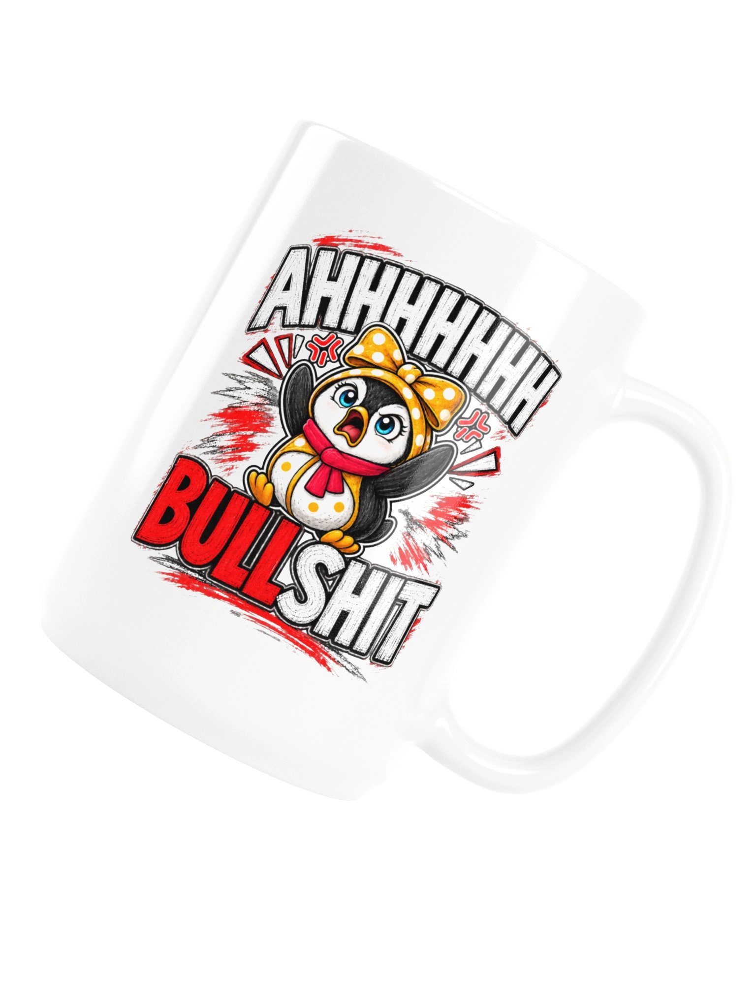AHHHHHH Bullshit Lulu White Mug product image (6)
