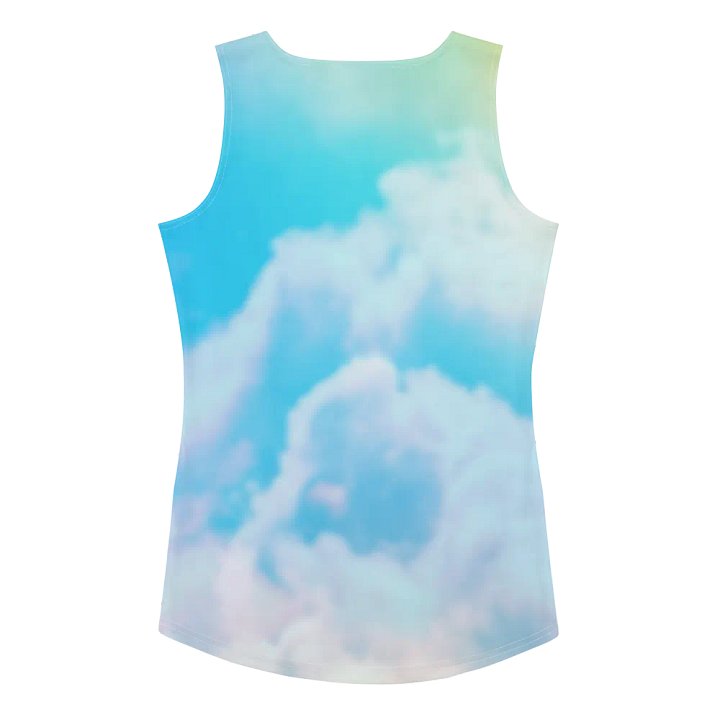 Blur cloud rainbow Design Tank Top - V6 product image (2)