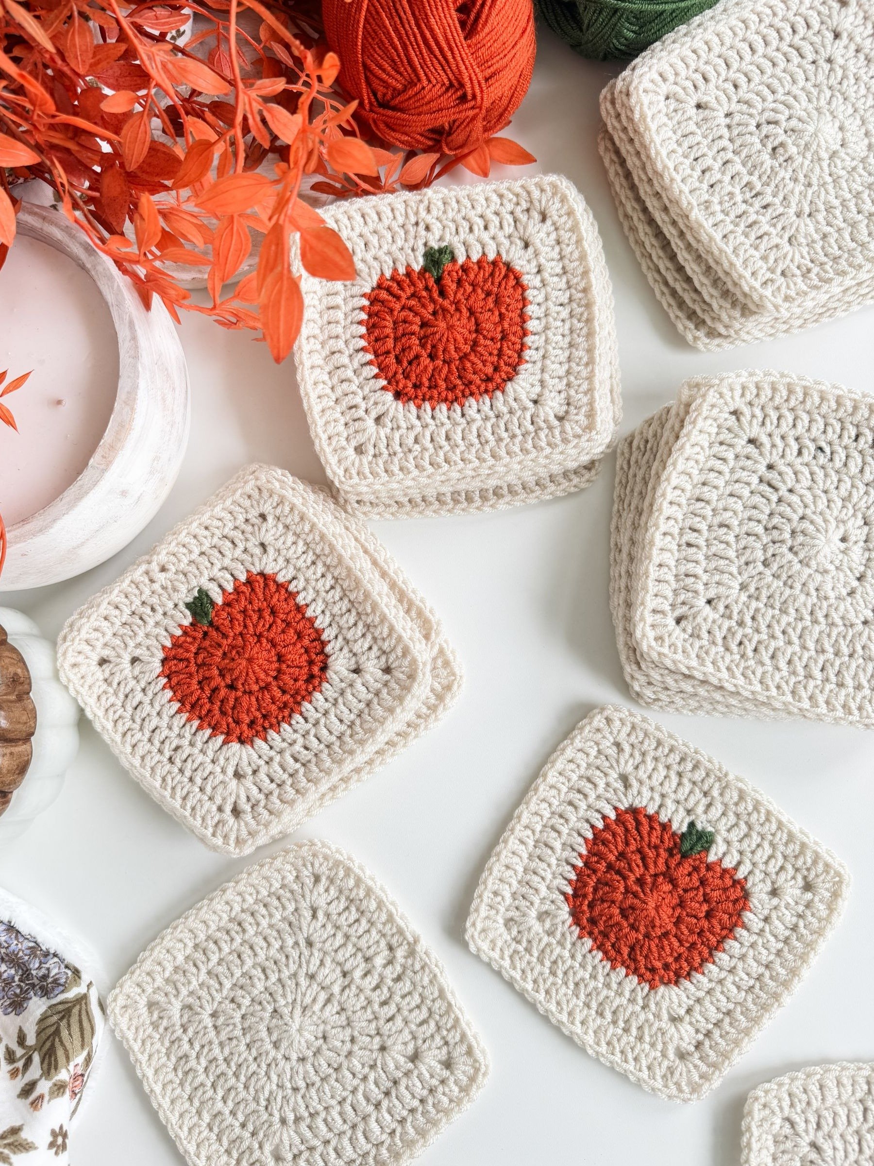 The Pumpkin Patch Blanket Crochet Pattern product image (4)