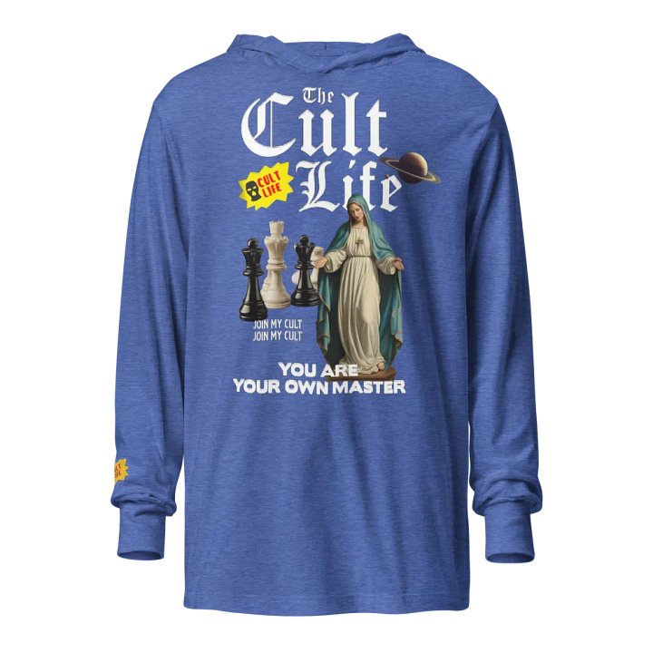 VIRGIN MARY HOODED LONG SLEEVE product image (1)