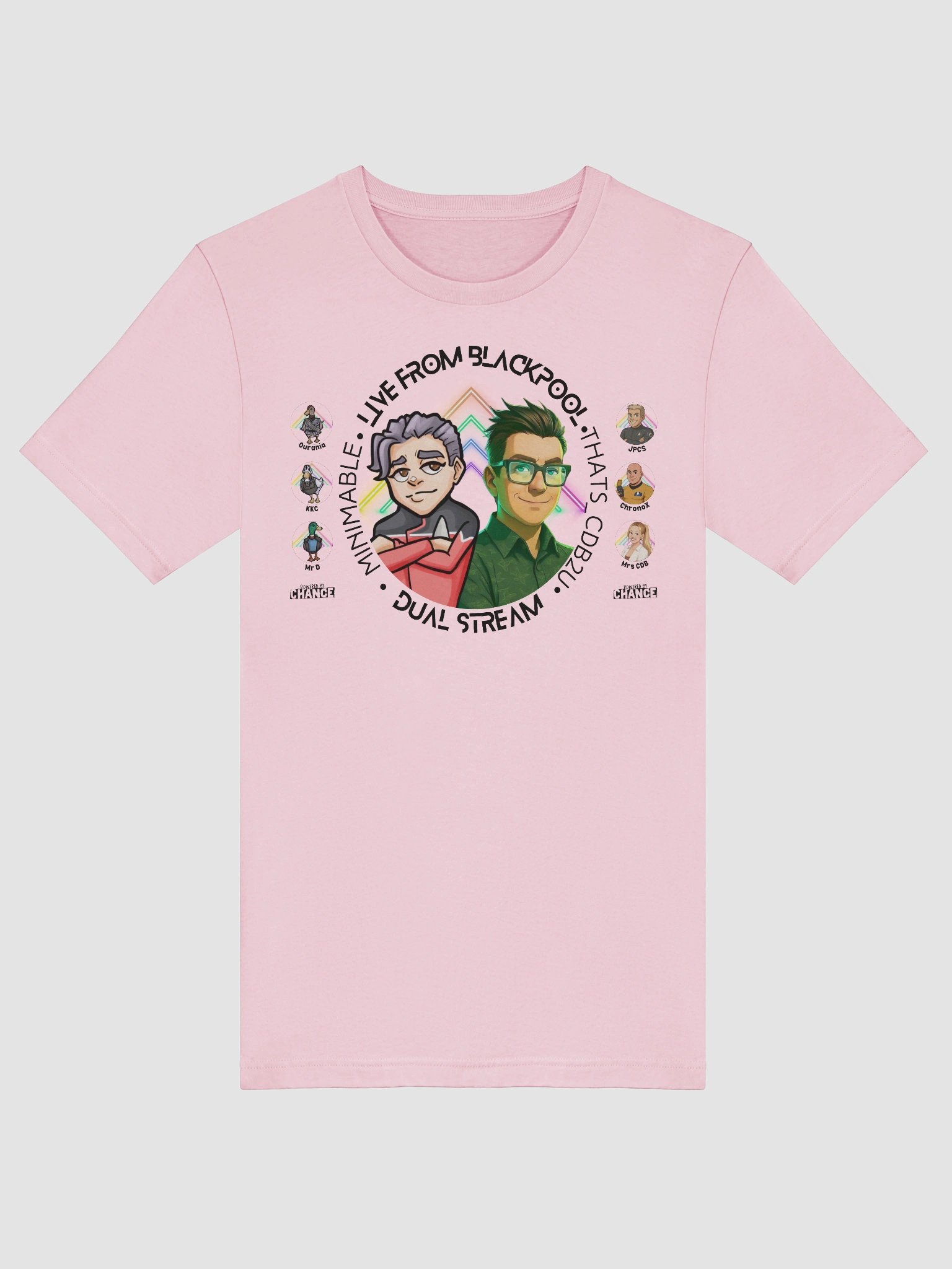 “Live in Blackpool” Duo Stream Tee Light — Minimable x That’s_CDB2U Edition product image (45)