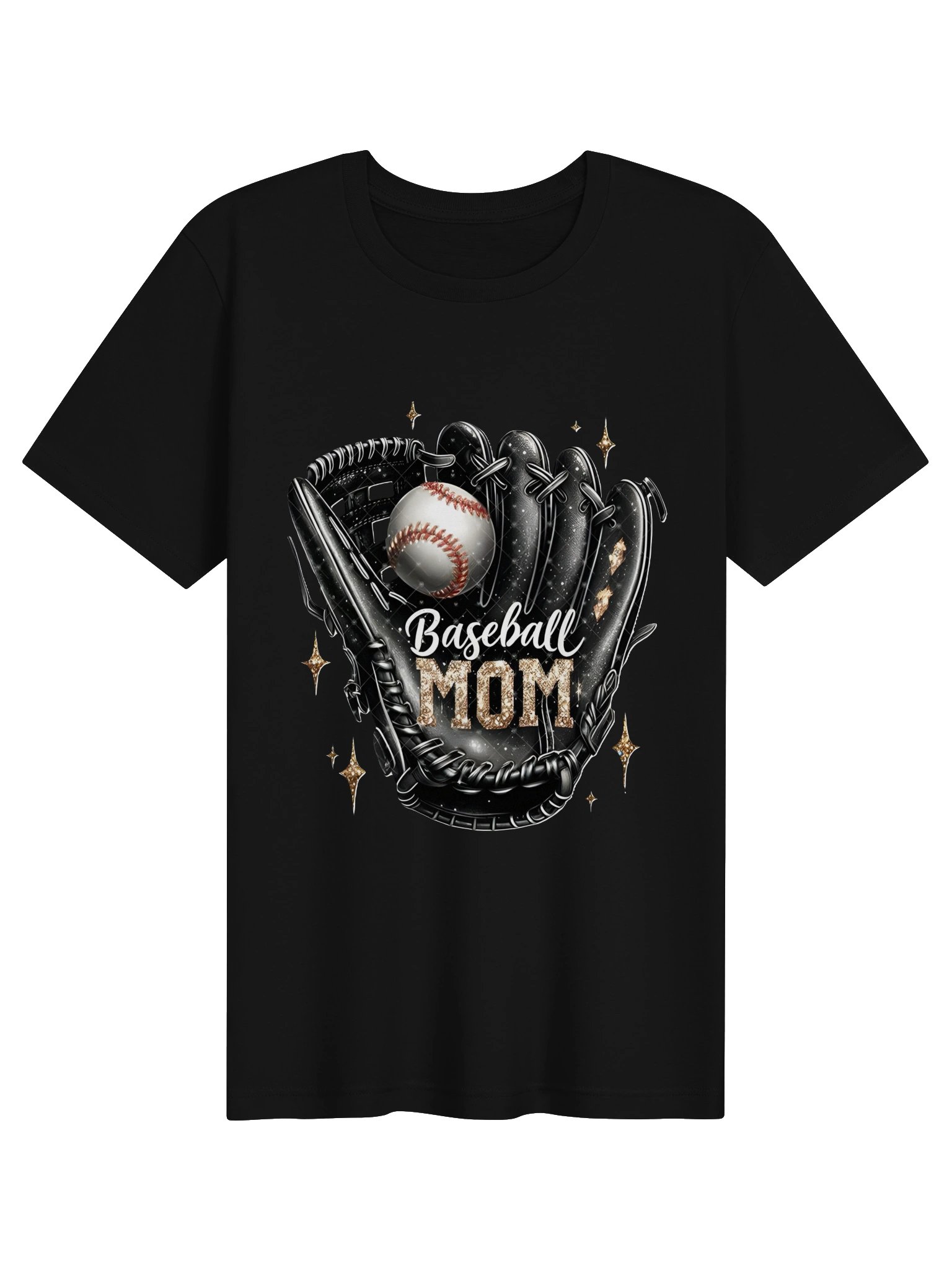 Baseball Mom Sparkle Tee product image (4)