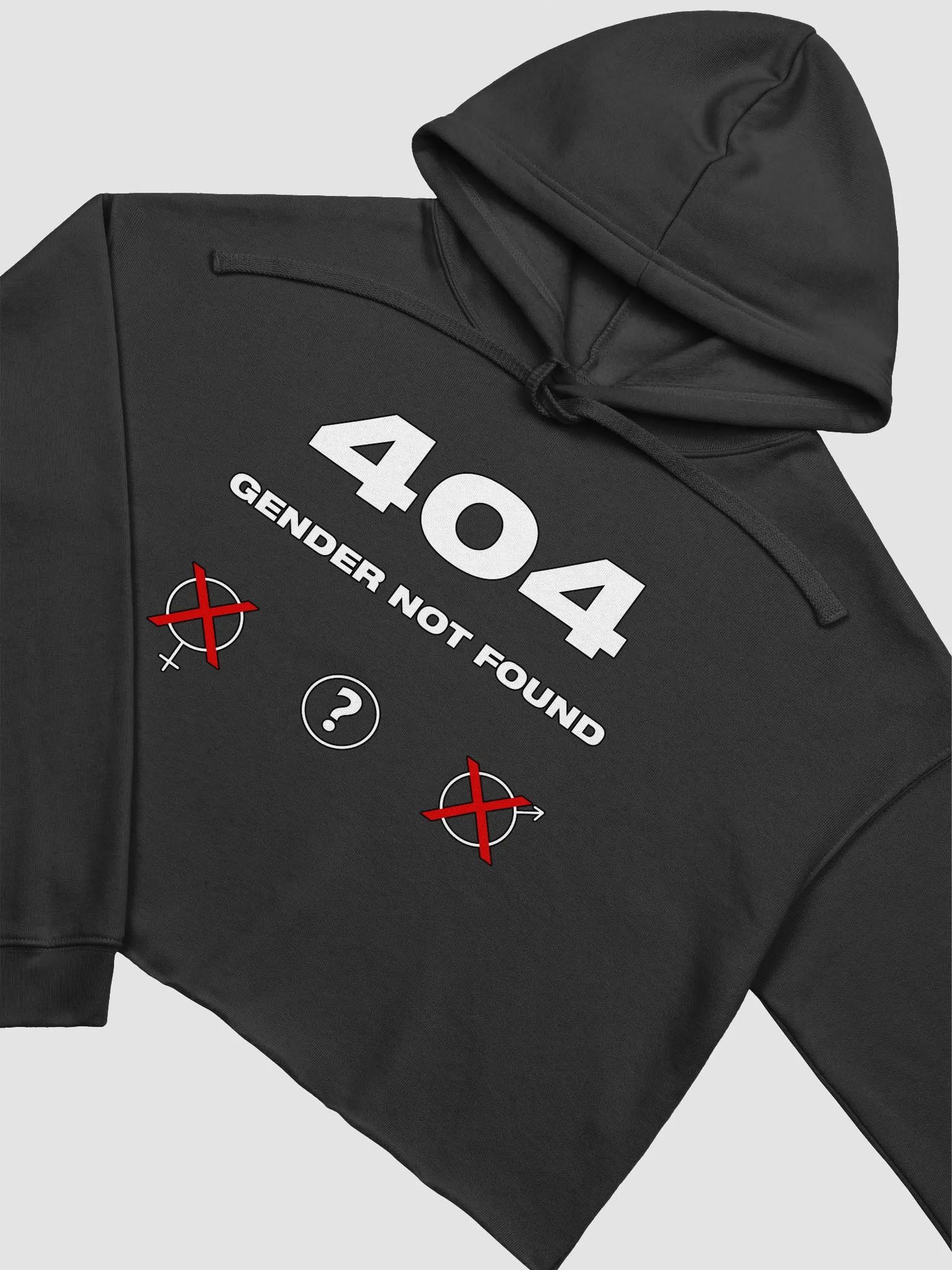 404 Gender Not Crop Hoodie product image (25)