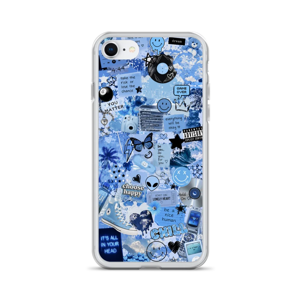 💙🩵 Blue Chaos™ Aesthetic Case 🩵💙 product image (28)