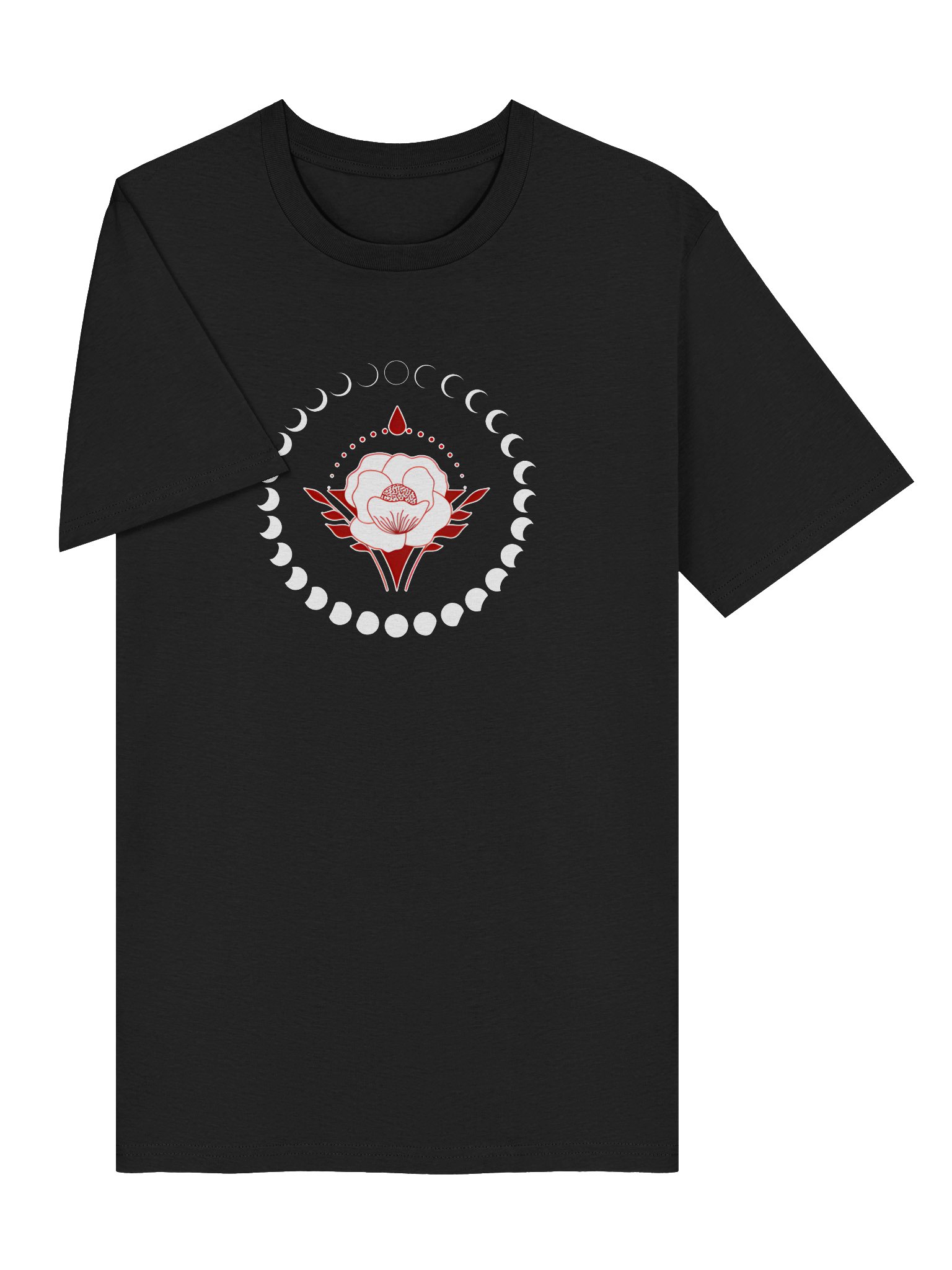 Organic Cotton Mystic Dark Moon Blooming Rose product image (5)