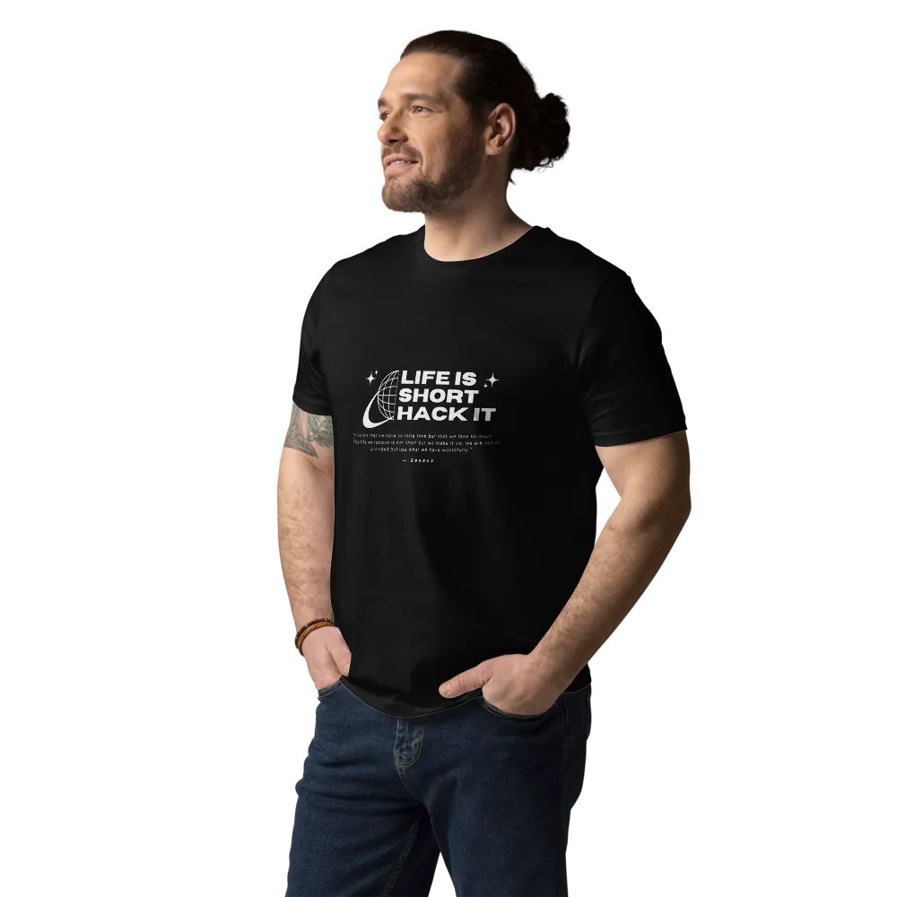 LIFE IS SHORT. HACK IT! - 100% cotton product image (15)