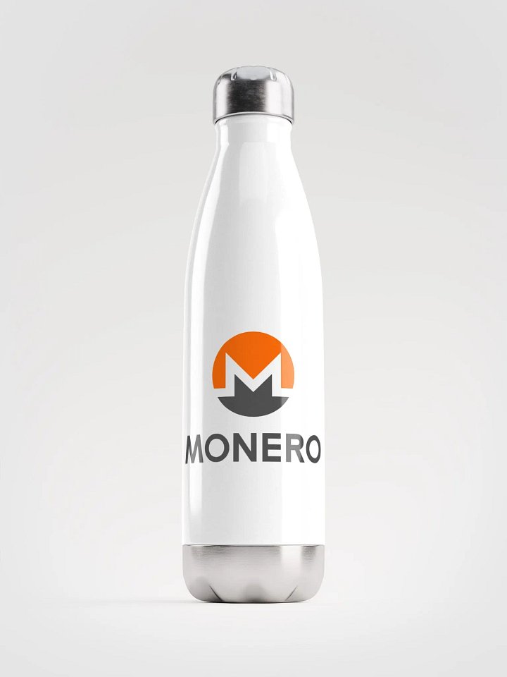 Monero Stainless Steel Water Bottle product image (1)