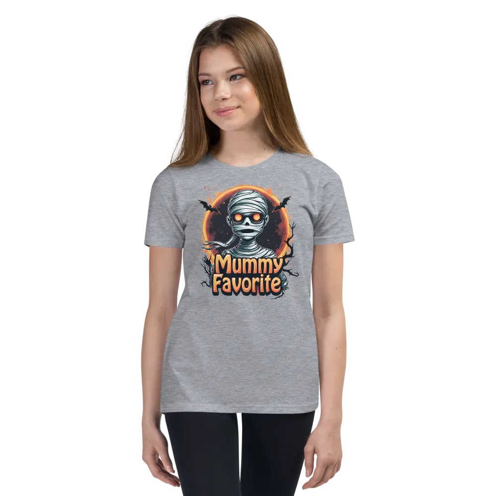 Spooky Mummy Youth T-Shirt product image (17)