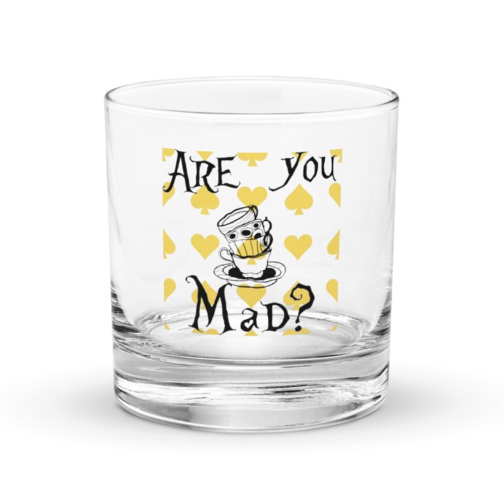 Are You Mad? Rocks Glass product image (1)