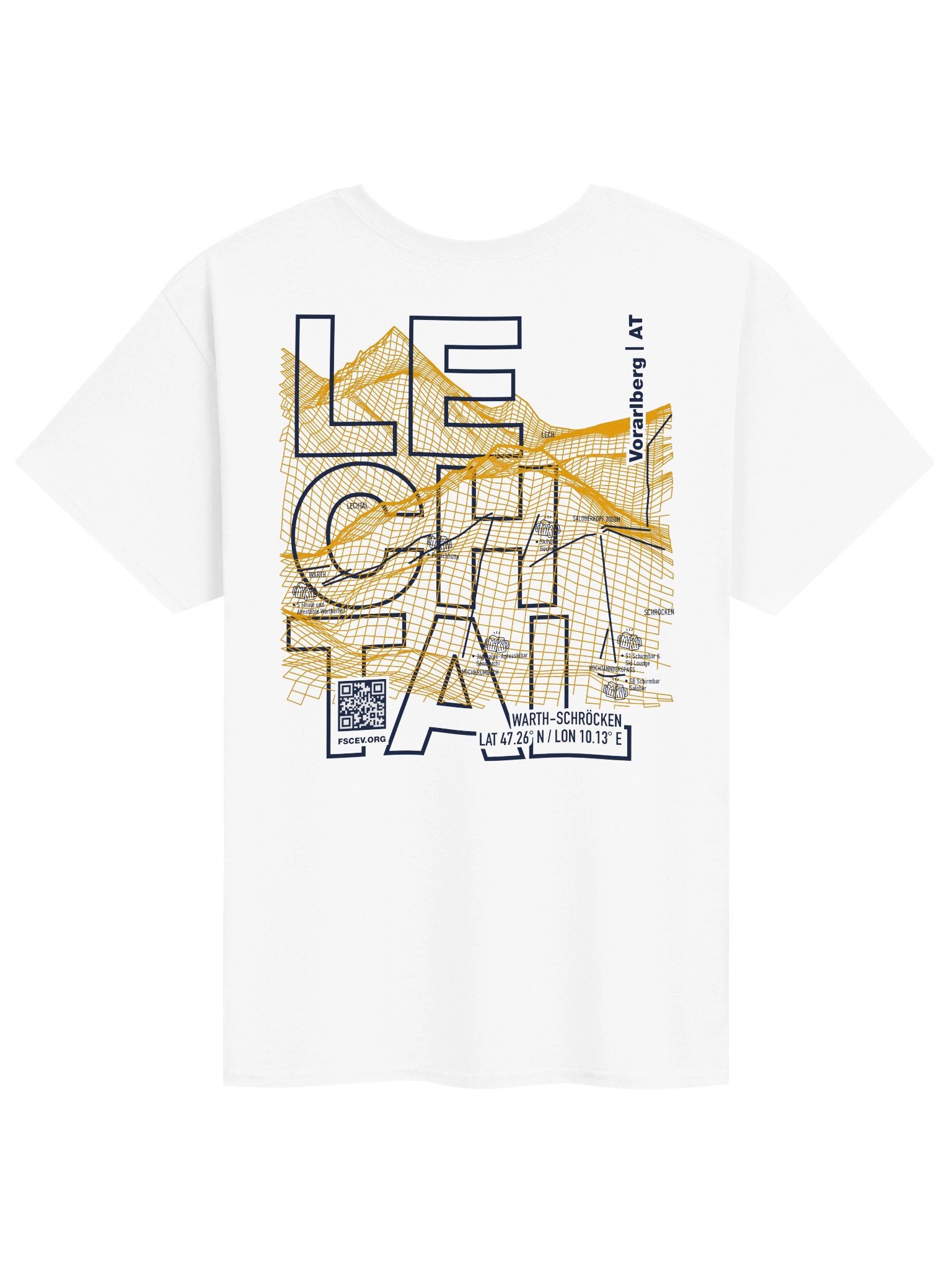Lechtal / Warth-Schröcken Coordinates & Resort White (front and back) product image (2)