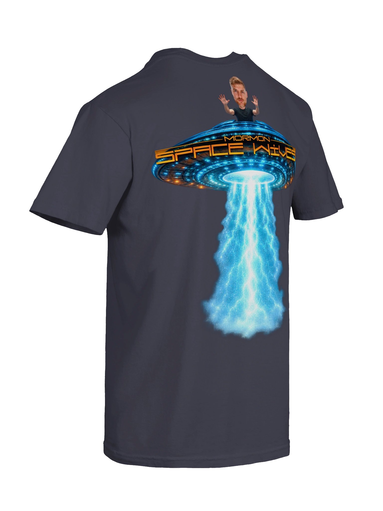 Mormon Space Wives Heavyweight Tee product image (6)