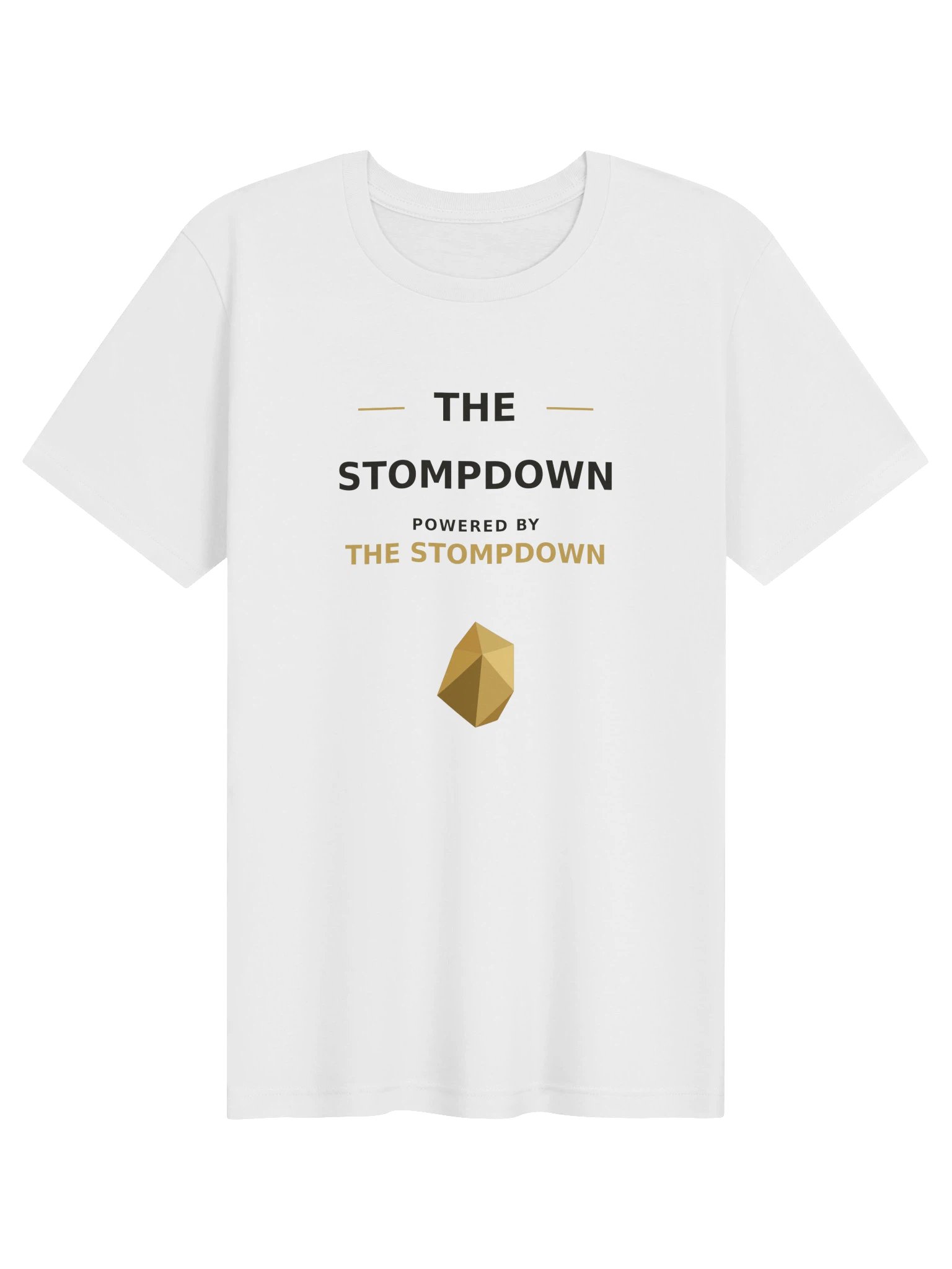 The Stompdown White Logo Tee product image (1)