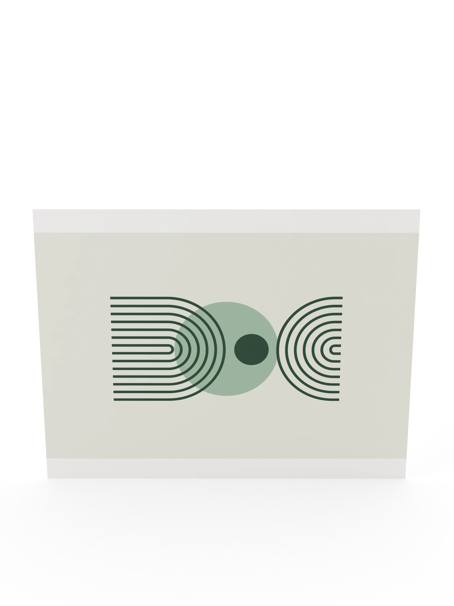 Green Line Arch Print | Boho Bathroom Wall Art product image (12)