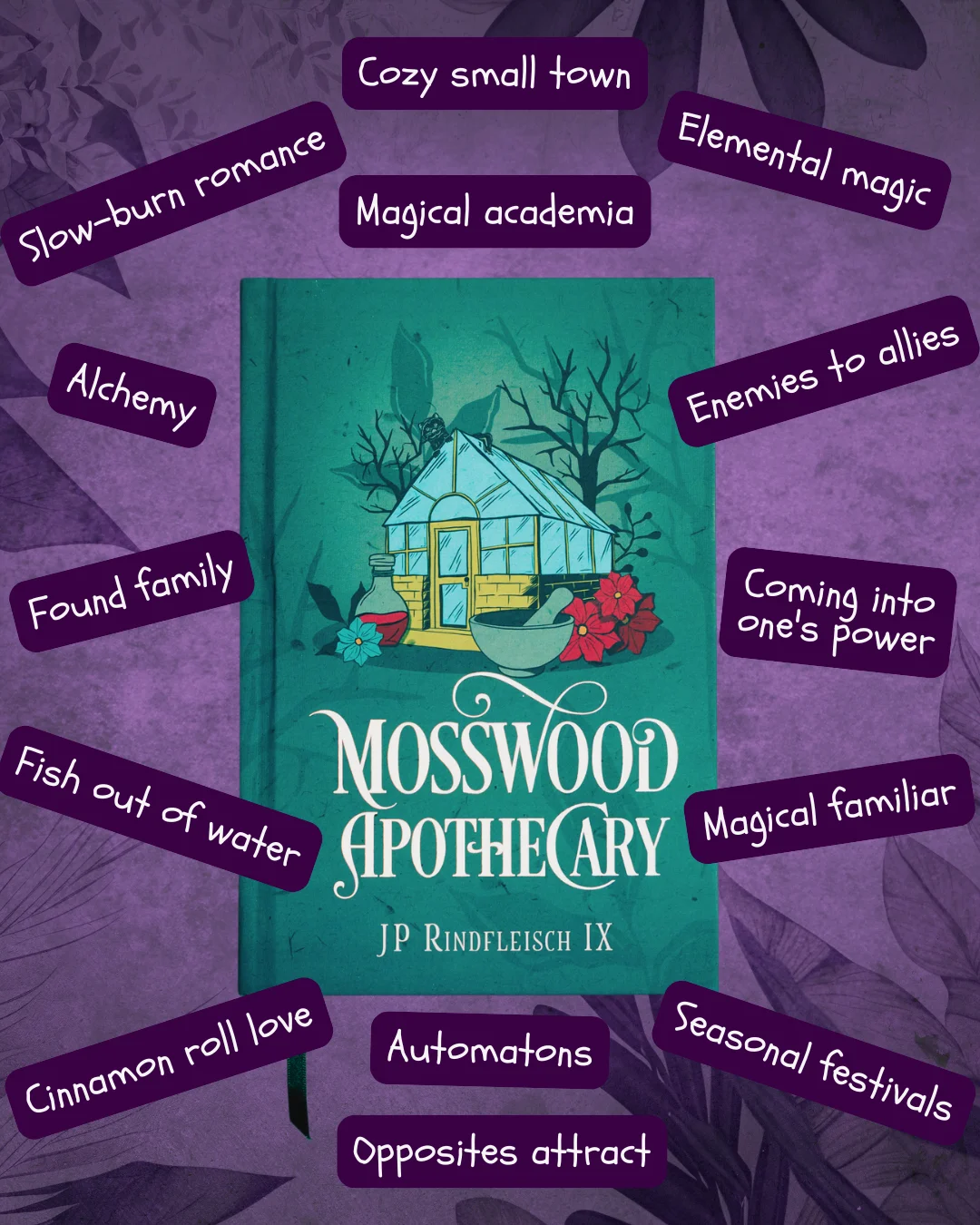 Mosswood Apothecary: Ebook — Cozy Queer Fantasy (Tales of Valdaes Book 1) product image (2)