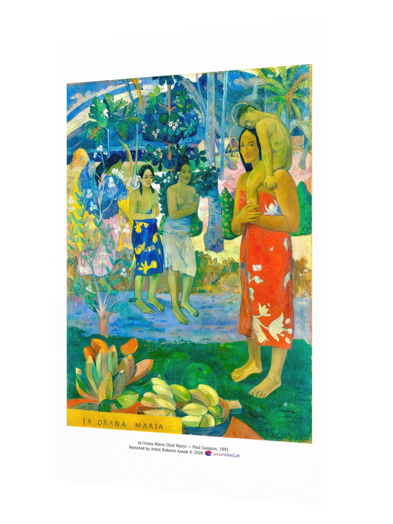 Ia Orana Maria (Hail Mary) — XLarge Poster product image (2)