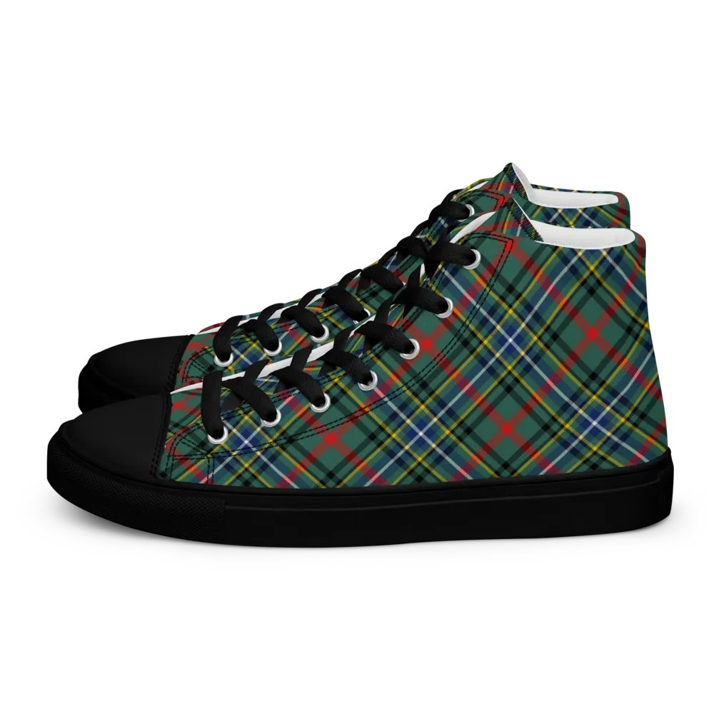 Bisset Tartan Men's High Top Shoes product image (4)