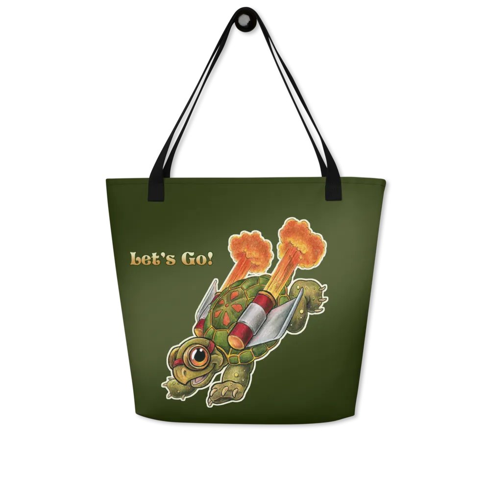 Jetpack Tortoise - SFA Adventure All-Over Tote product image (6)