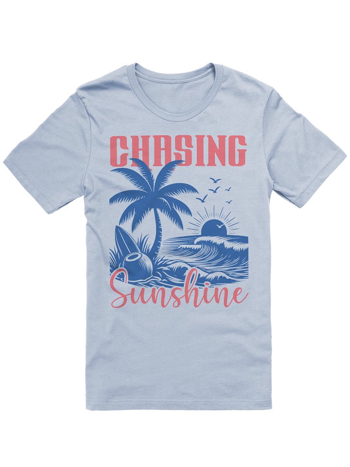 Sunset Palms Graphic Tee: Where Comfort Meets Style product image (1)