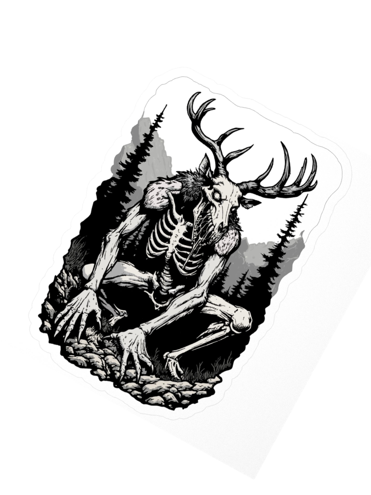 Wendigo Sticker product image (5)