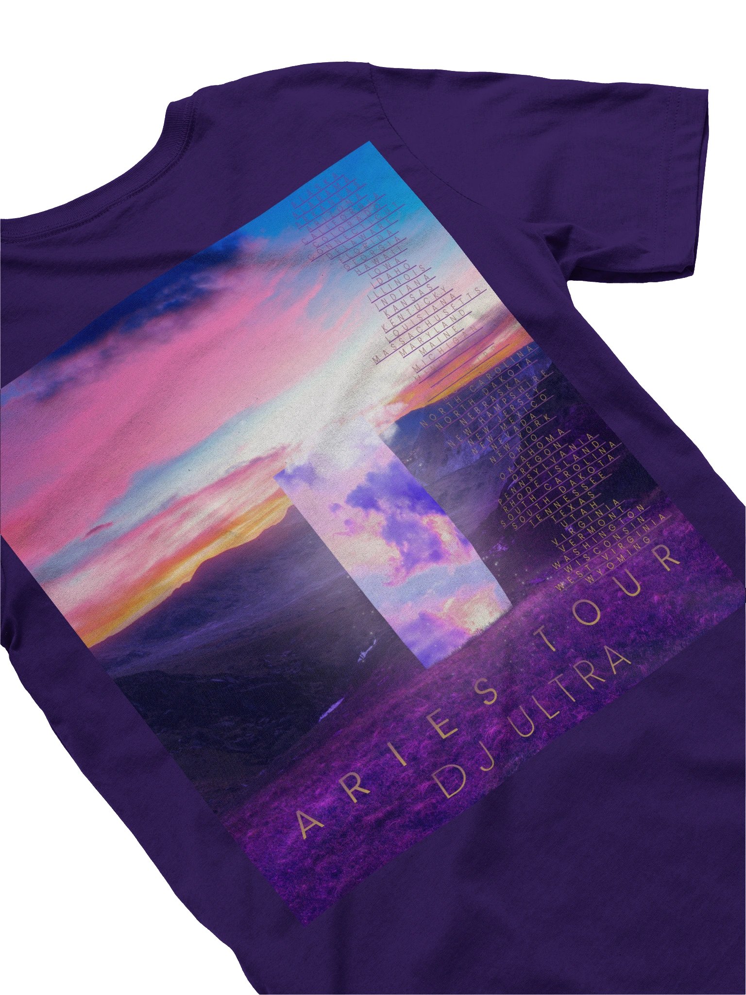 Aries Tour Gradient T-Shirt product image (30)