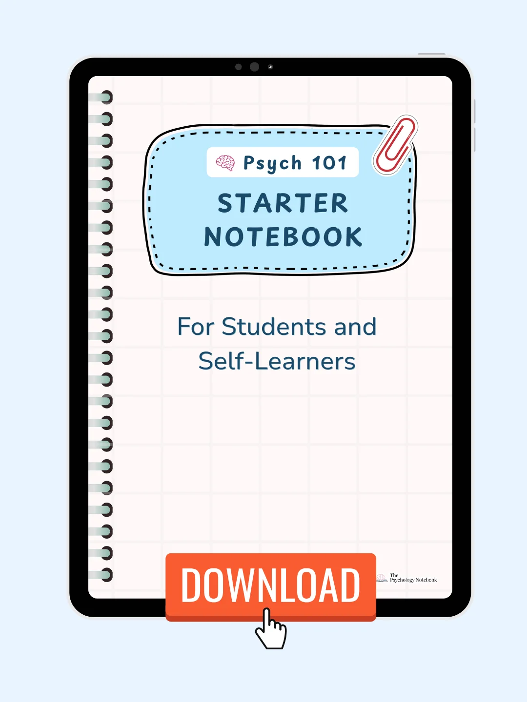 Starter Notebook | Psych 101 Study Guide product image (4)