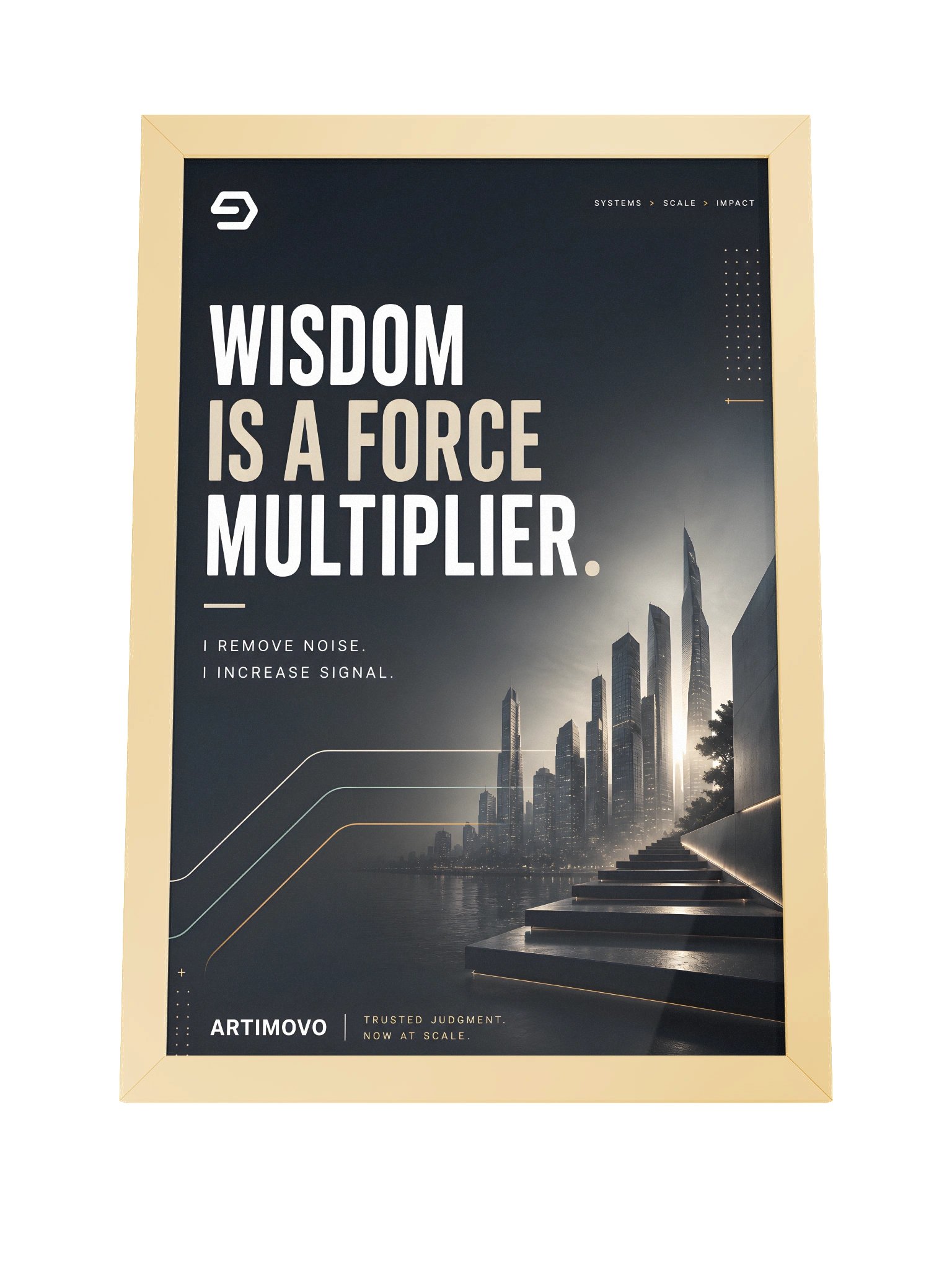 Force Multiplier — Framed Leadership Print product image (8)