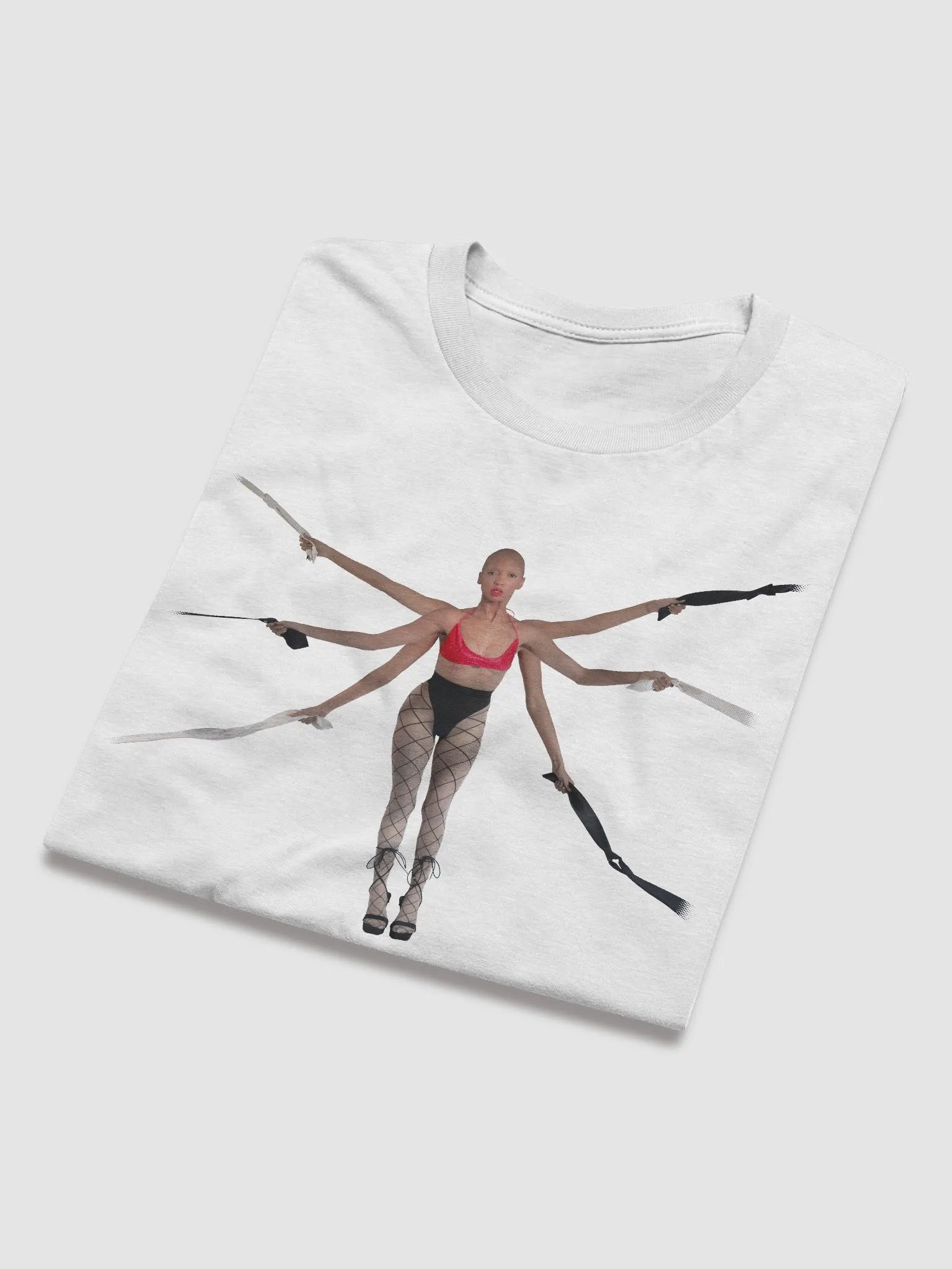 MULTIPLECHOICE White Tee product image (8)