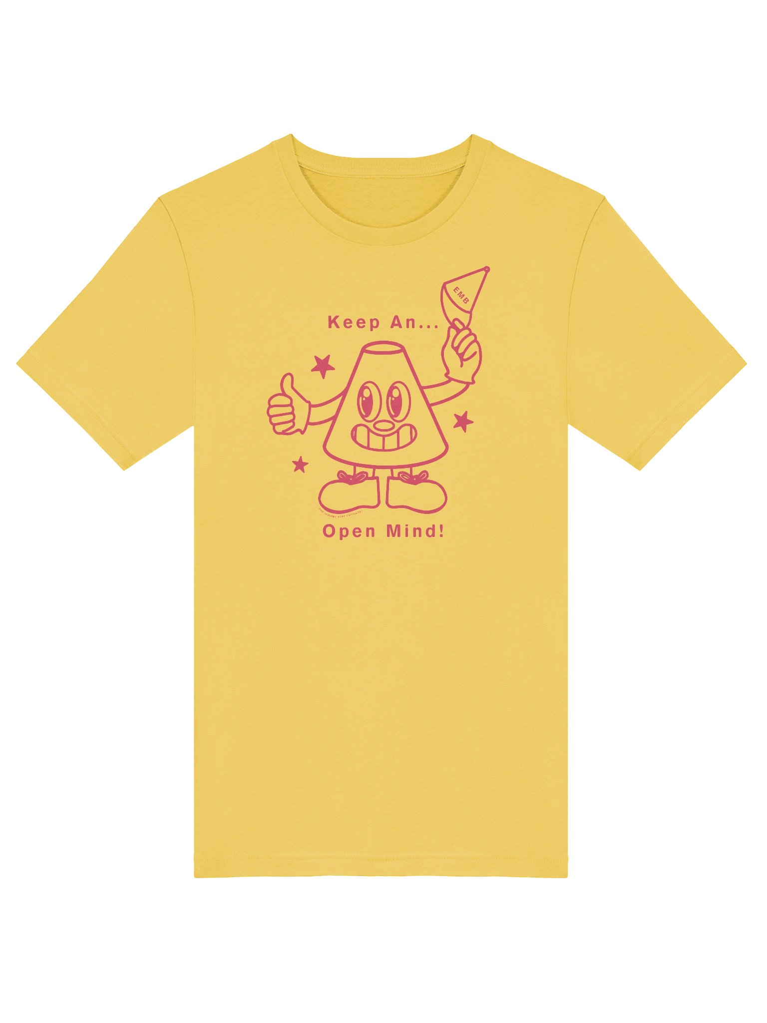 Keep An... Open Mind! Reddish on Yellow or White product image (5)