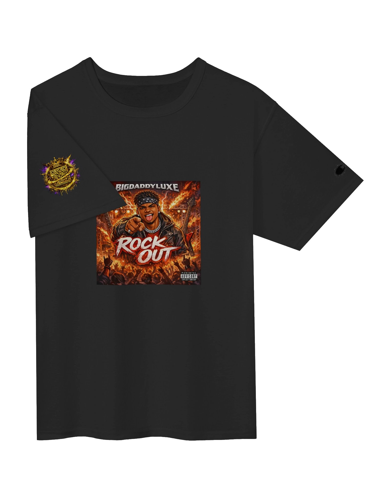 BigDaddyLuxe Rock Out Album Cover Tee product image (3)