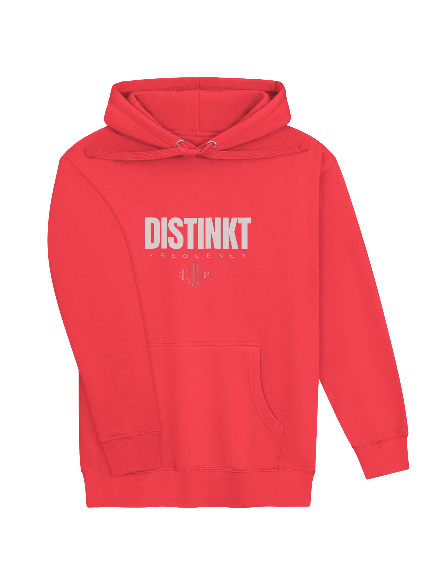Distinkt Frequency Red Hoodie product image (3)