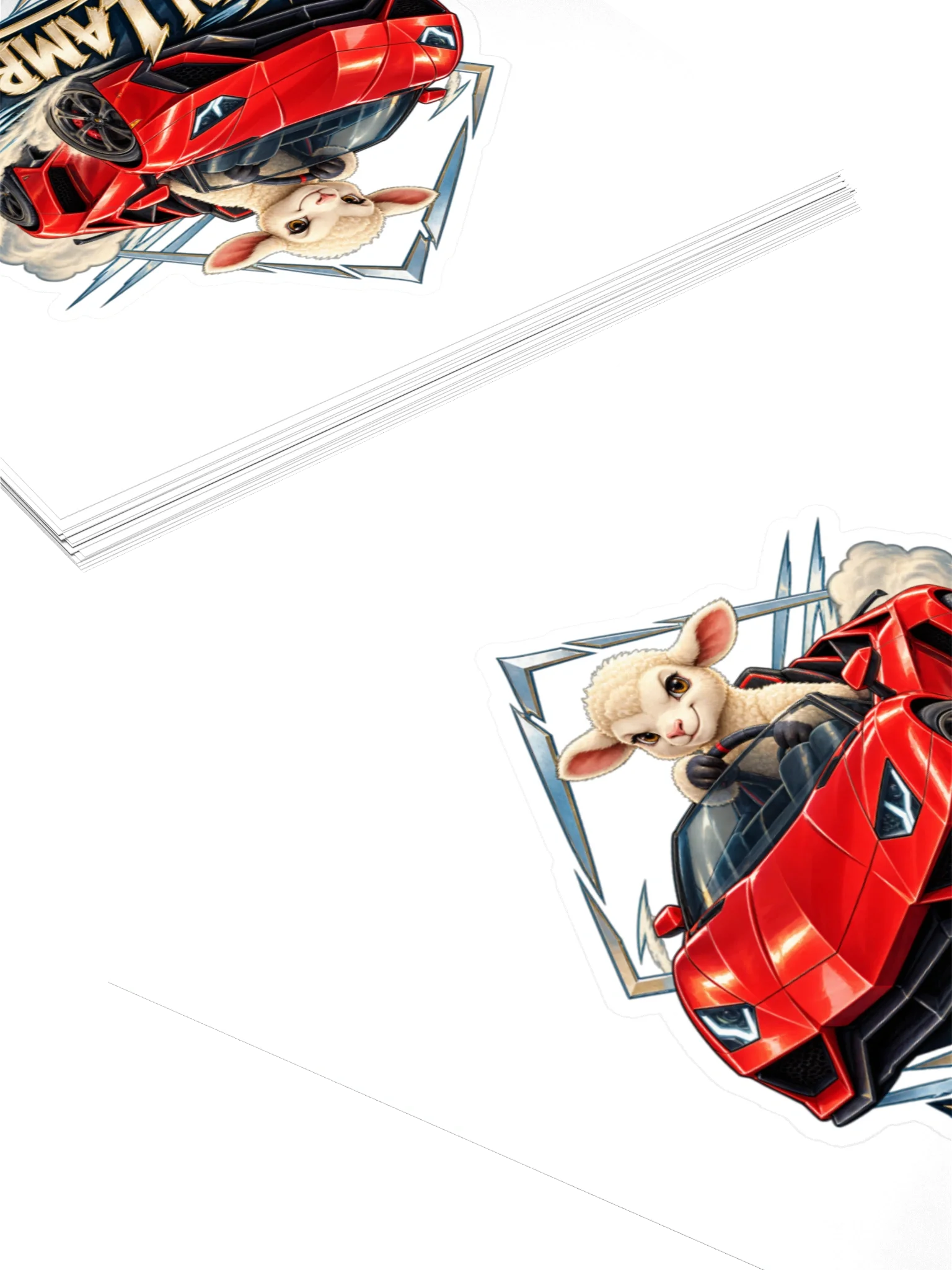 Wen Lambo Sticker preview 8