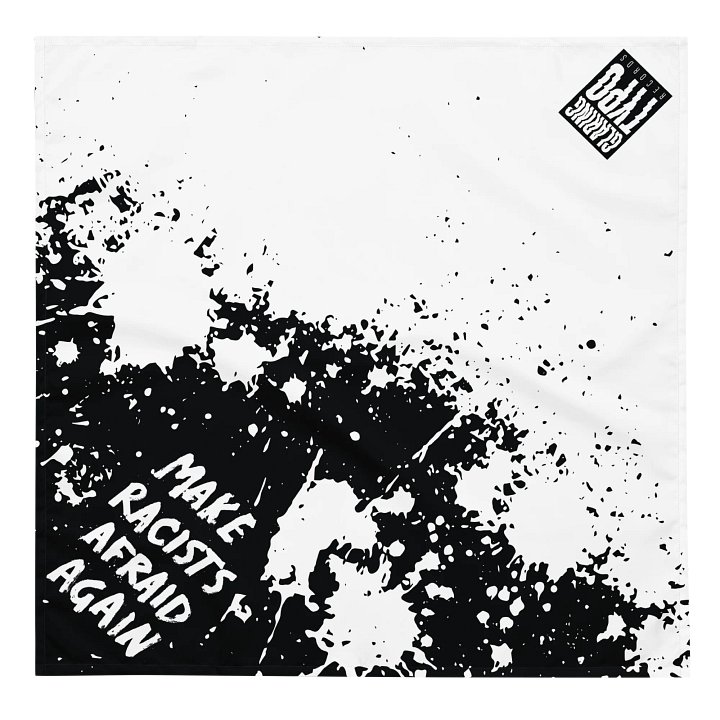 Make Racists Afraid Again Bandana product image (1)