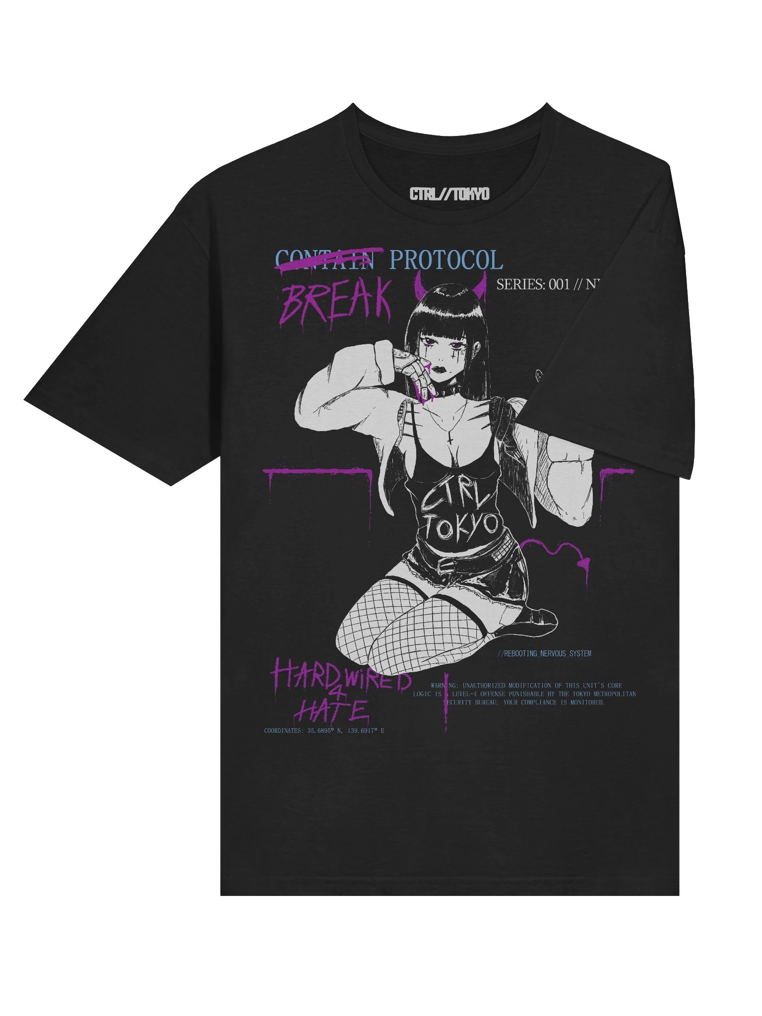 BREAK PROTOCOL Unisex T-Shirt product image (6)