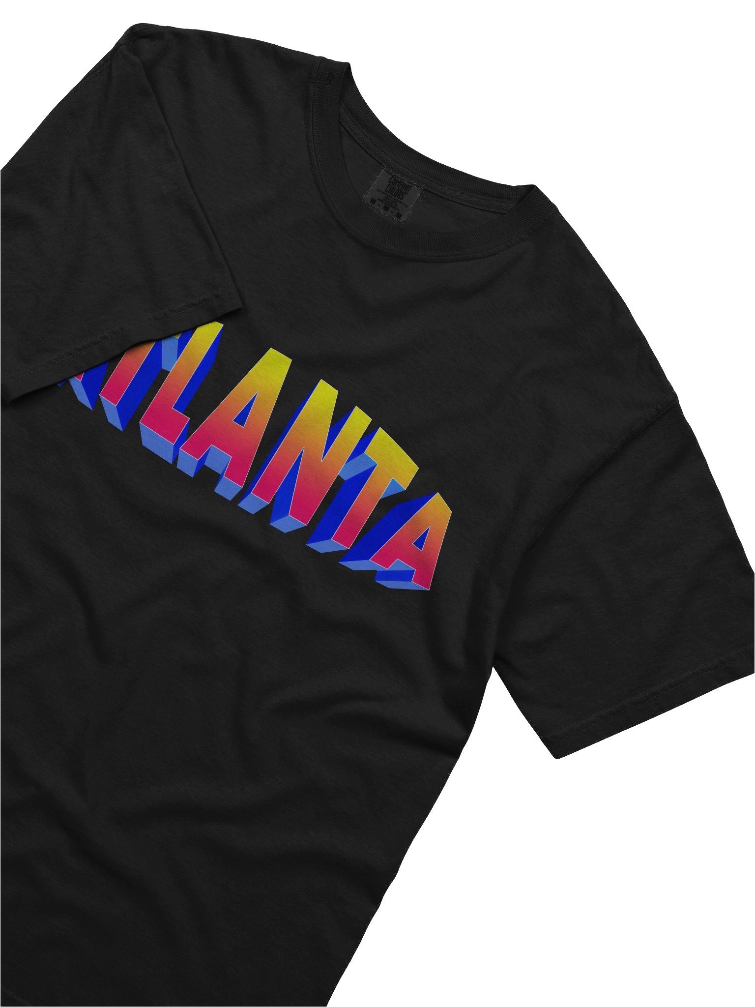 ATLANTA 3D Gradient Heavyweight Tee product image (5)