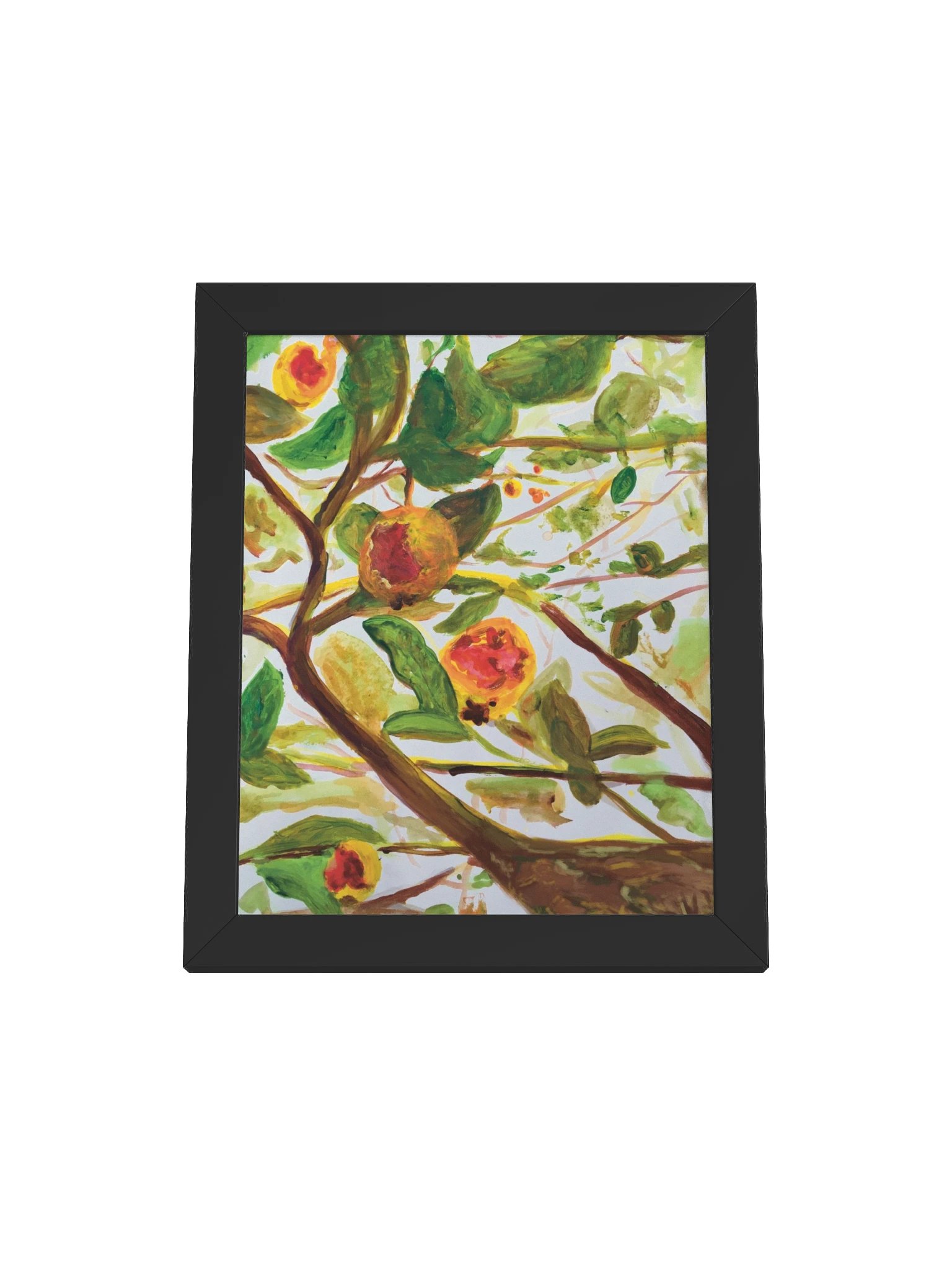 The Early Bird Gets The Guava — Framed Art Print product image (1)