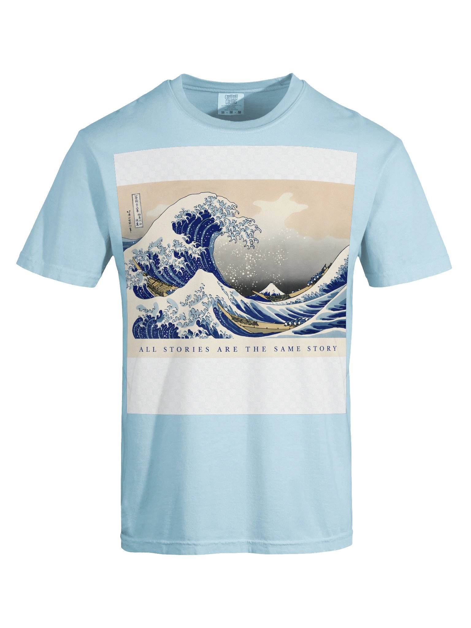 Geomytha Artifact 003 — The Great Wave Tee product image (5)