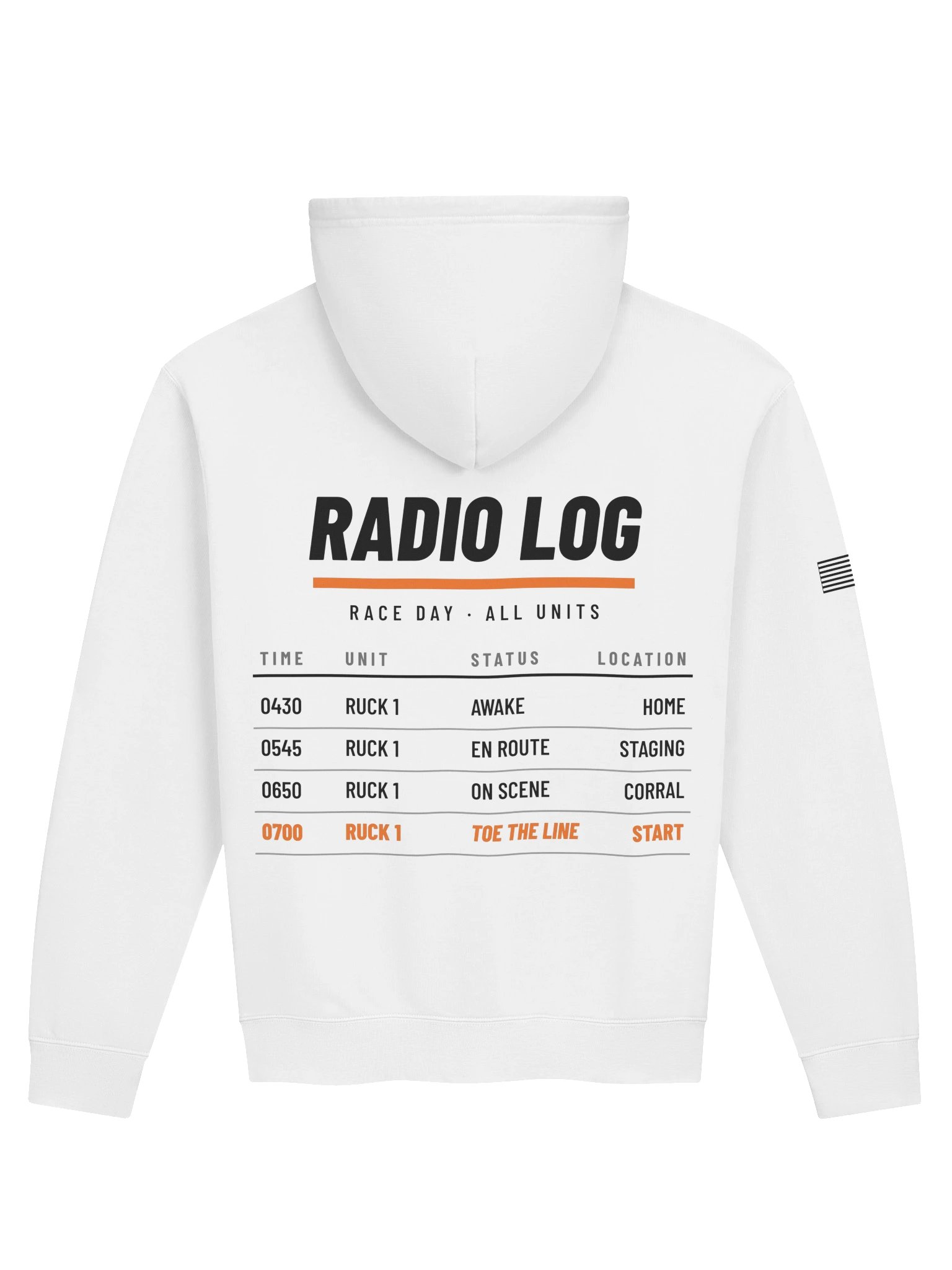 Radio Log Hoodie: Ruck 1 product image (4)