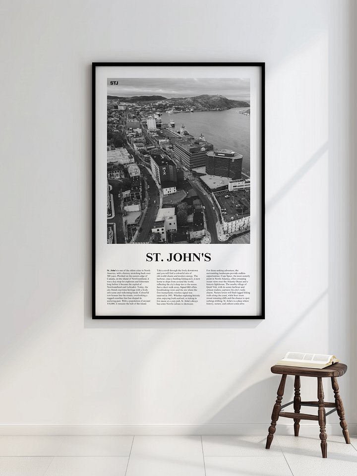 St. John's 01 Newspaper Poster product image (2)