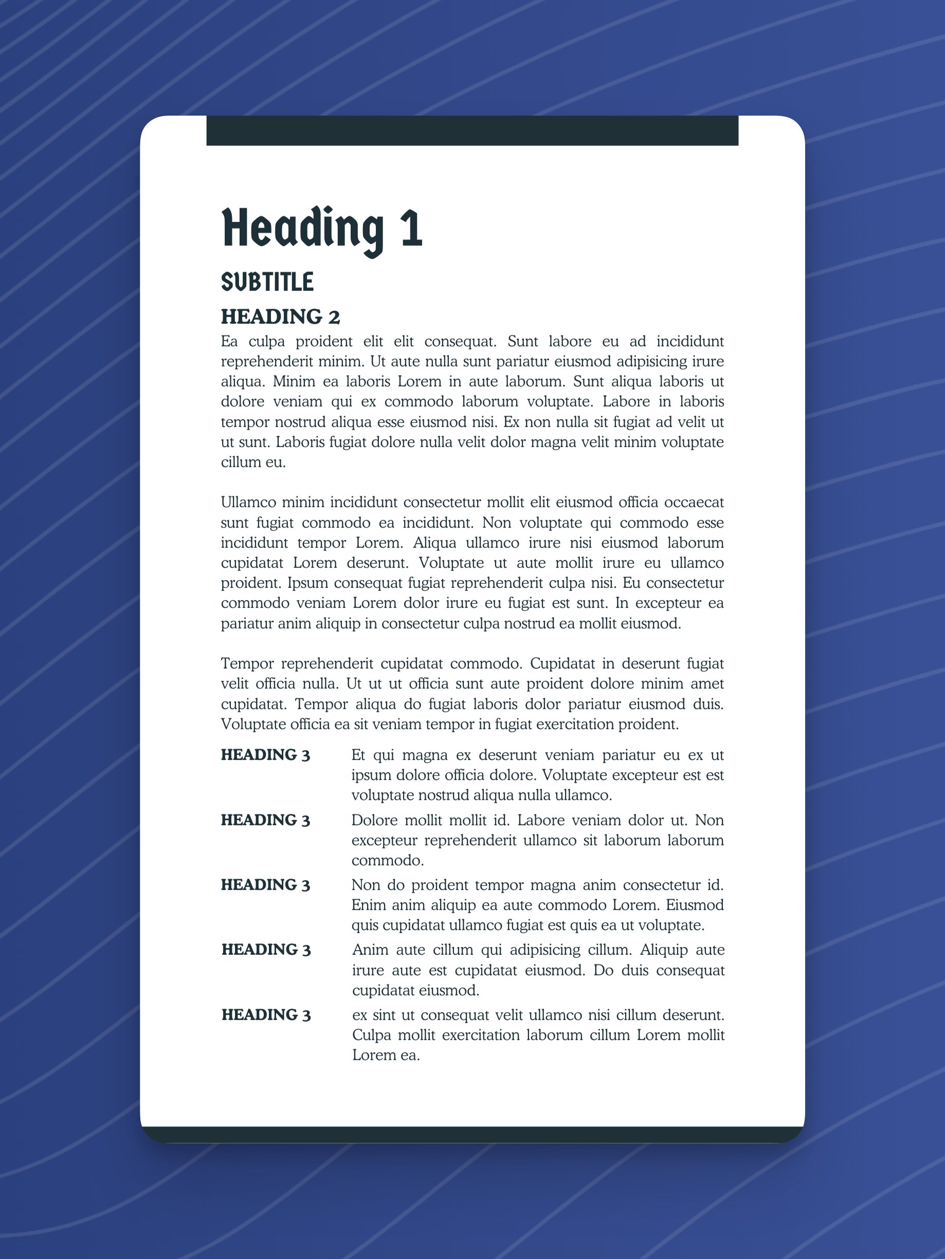 Portrait Canva Template: Inspired by Songs and Sagas product image (2)