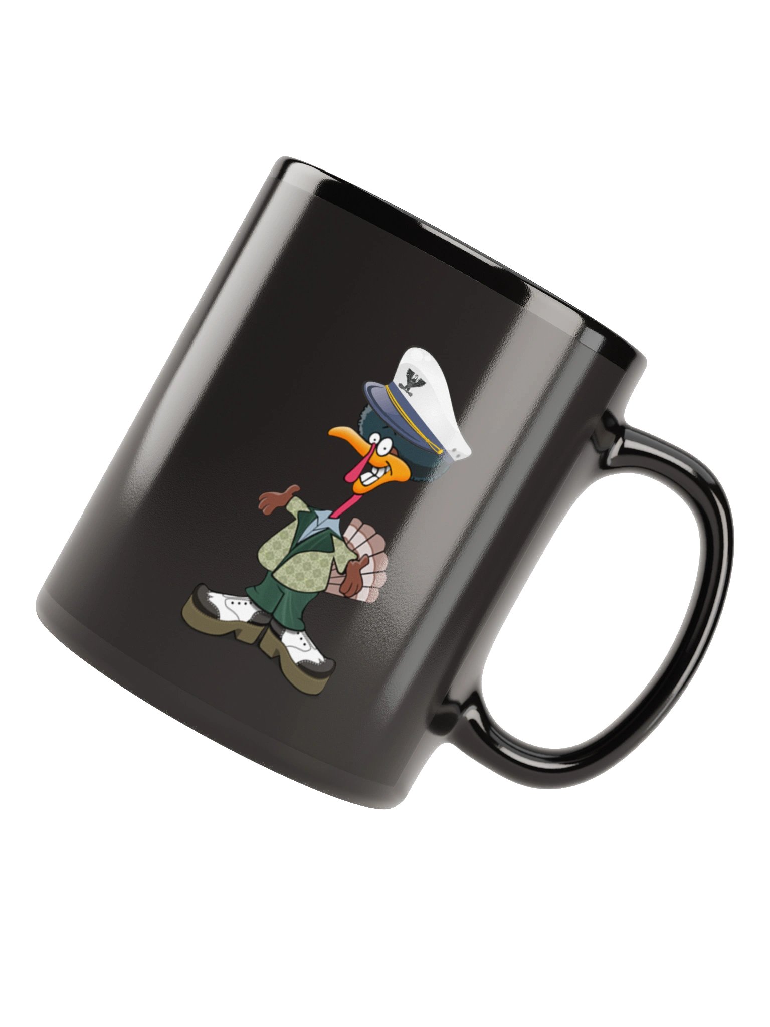 Jive Turkey Black Coffee Mug product image (7)