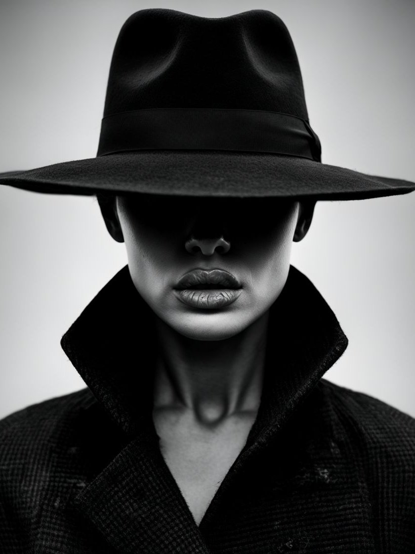 Dramatic Noir Mystery Framed Poster product image (1)