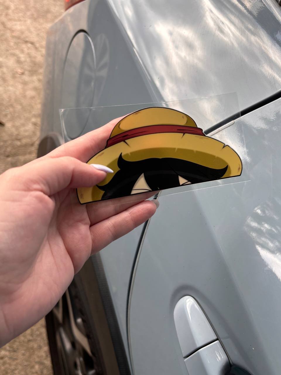 Luffy Decal | Glossy UV DTF product image (1)