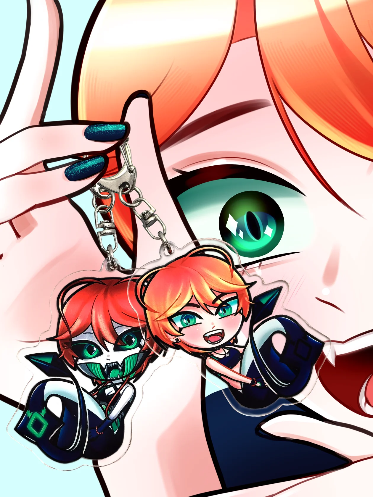 LIMITED STOCK! Sirena Acrylic Keychain product image (1)