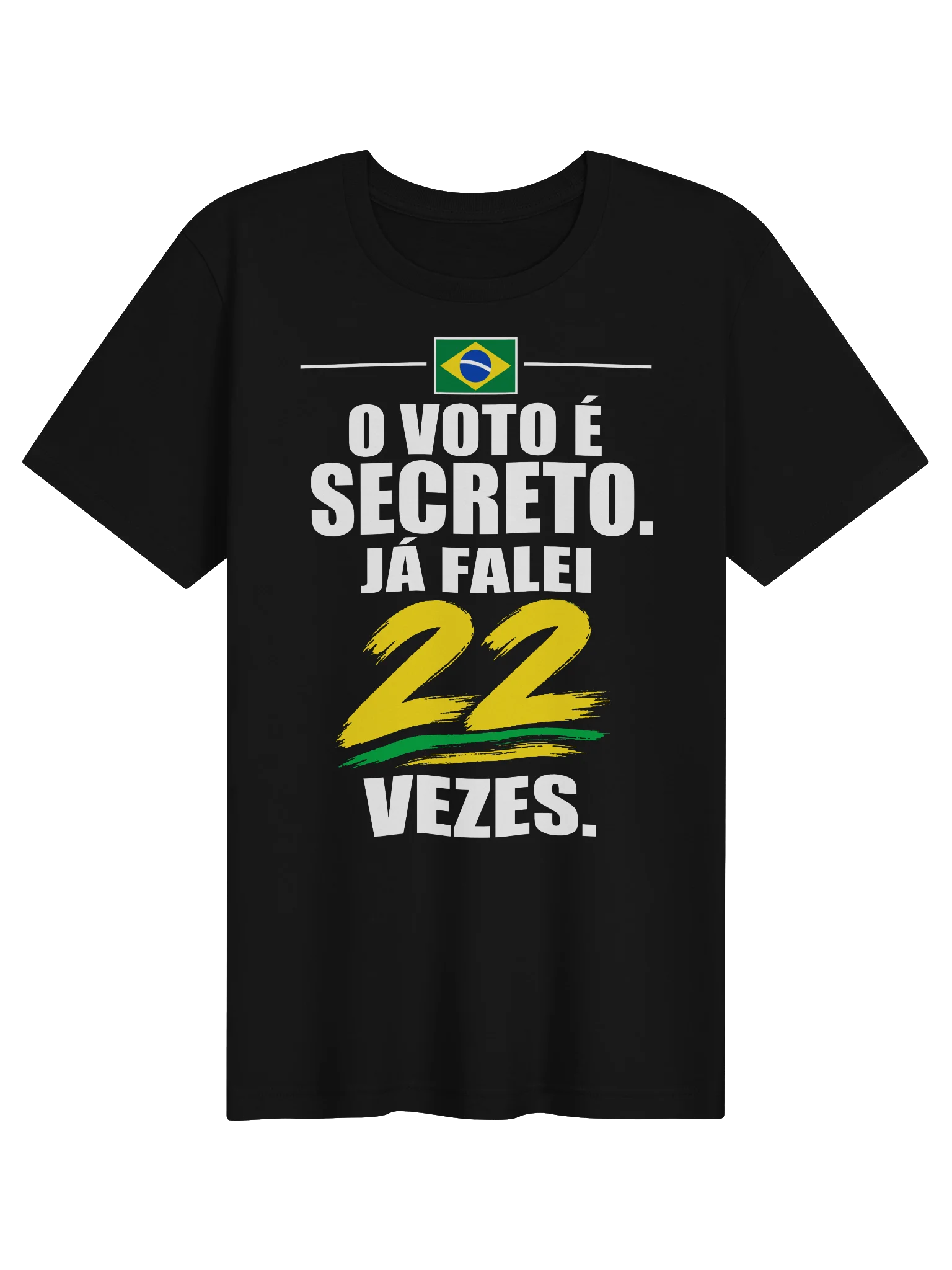 Voto Secreto , só voto 22 — T-Shirt | Model II product image (1)
