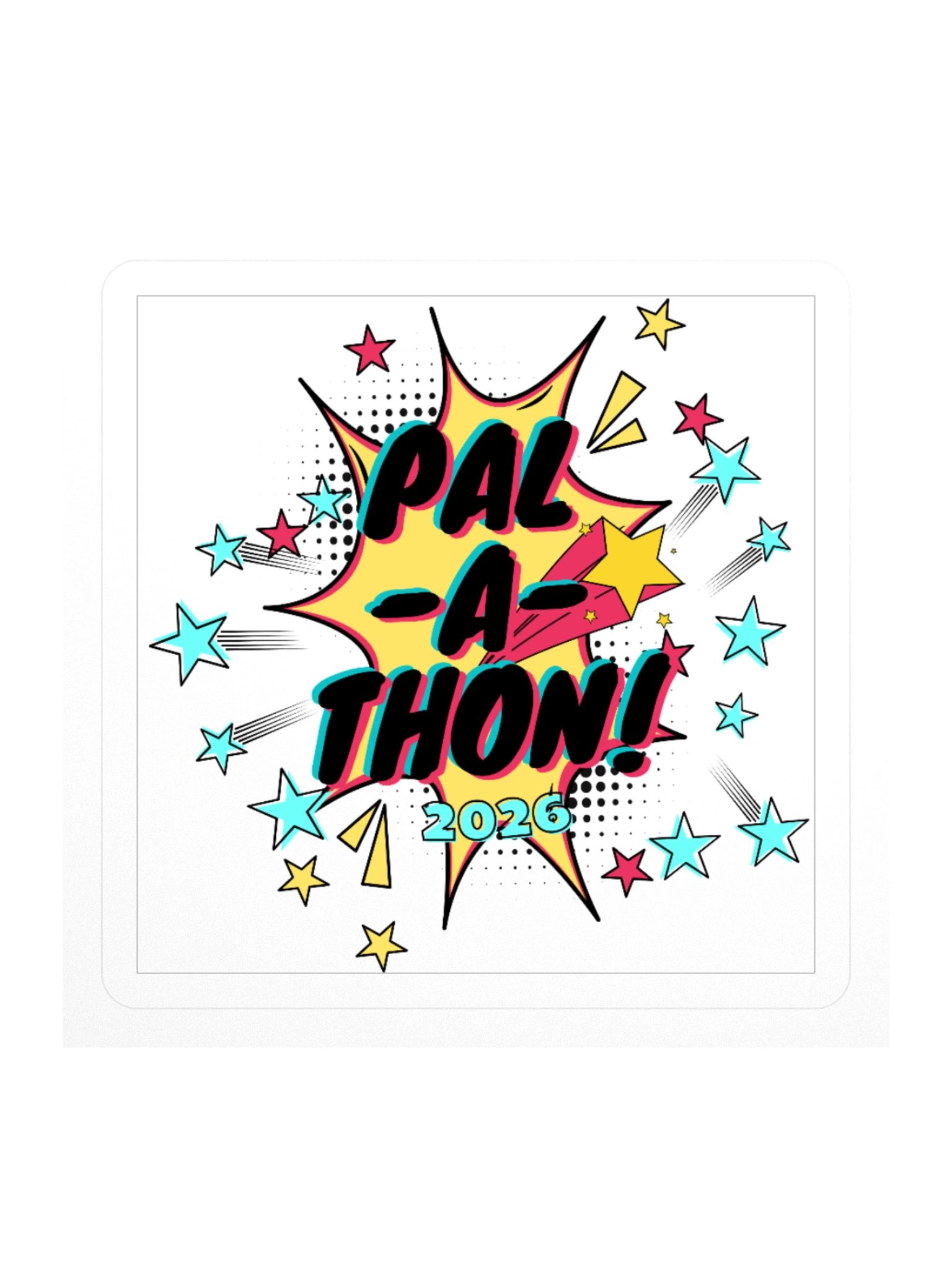Pal-a-thon 2026 Sticker product image (1)