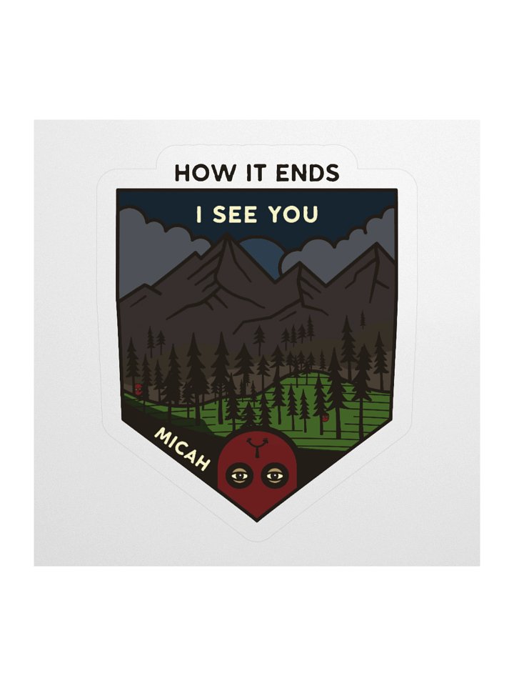 I SEE YOU, Micah Sticker product image (1)