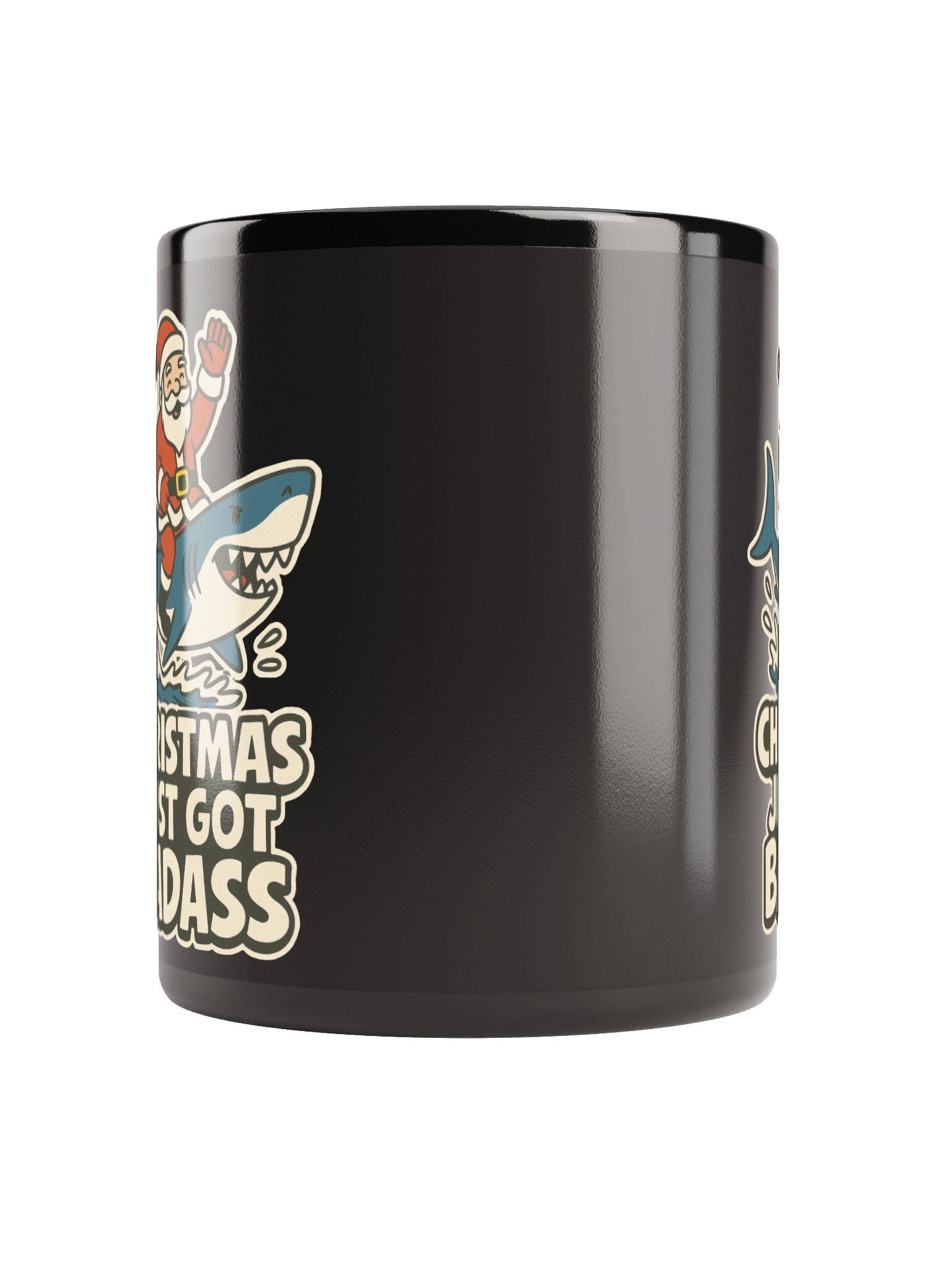 BADASS CHRISTMAS BLACK MUG product image (10)